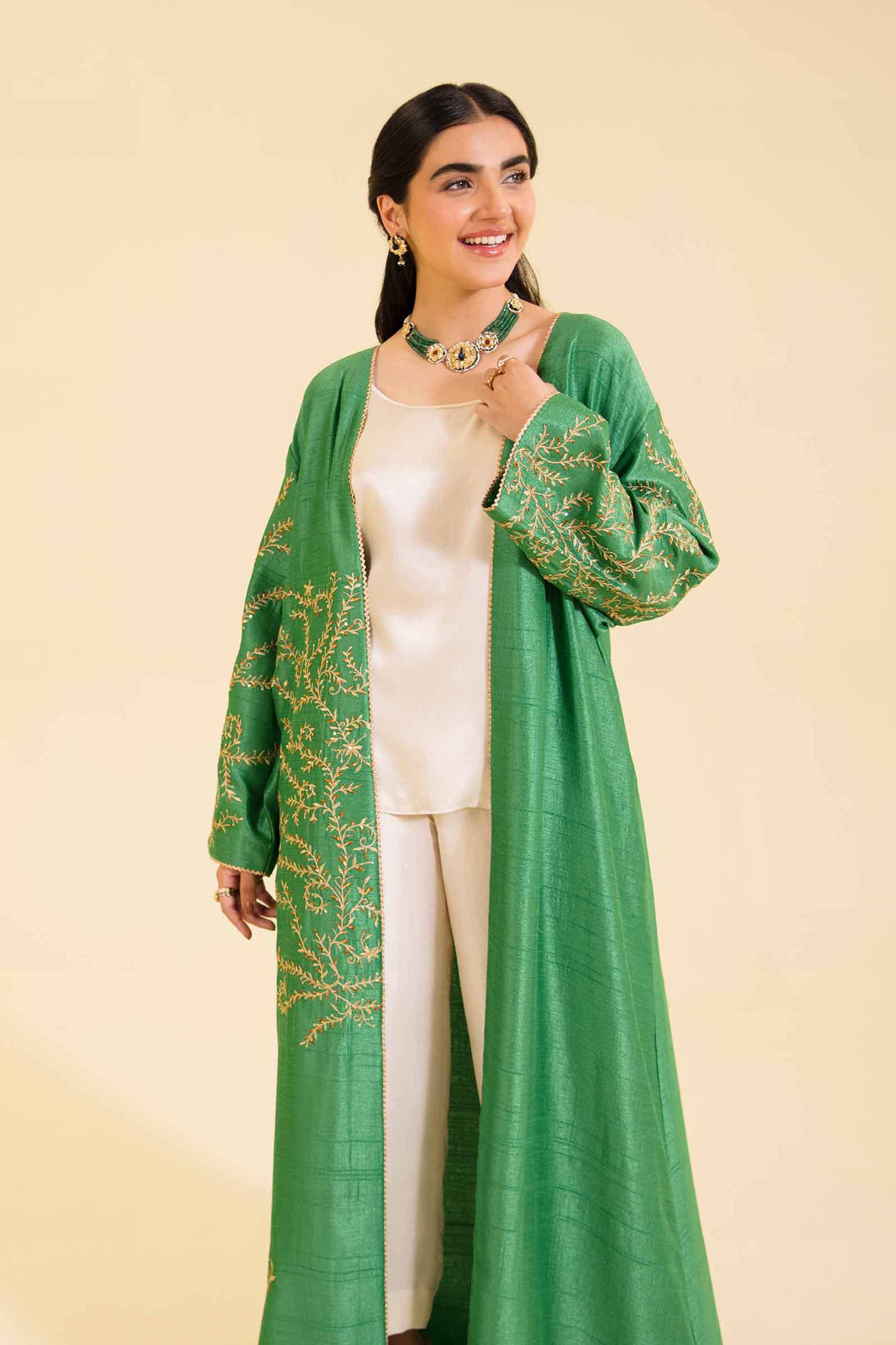 Embroidered Long Dress - FE24-72
