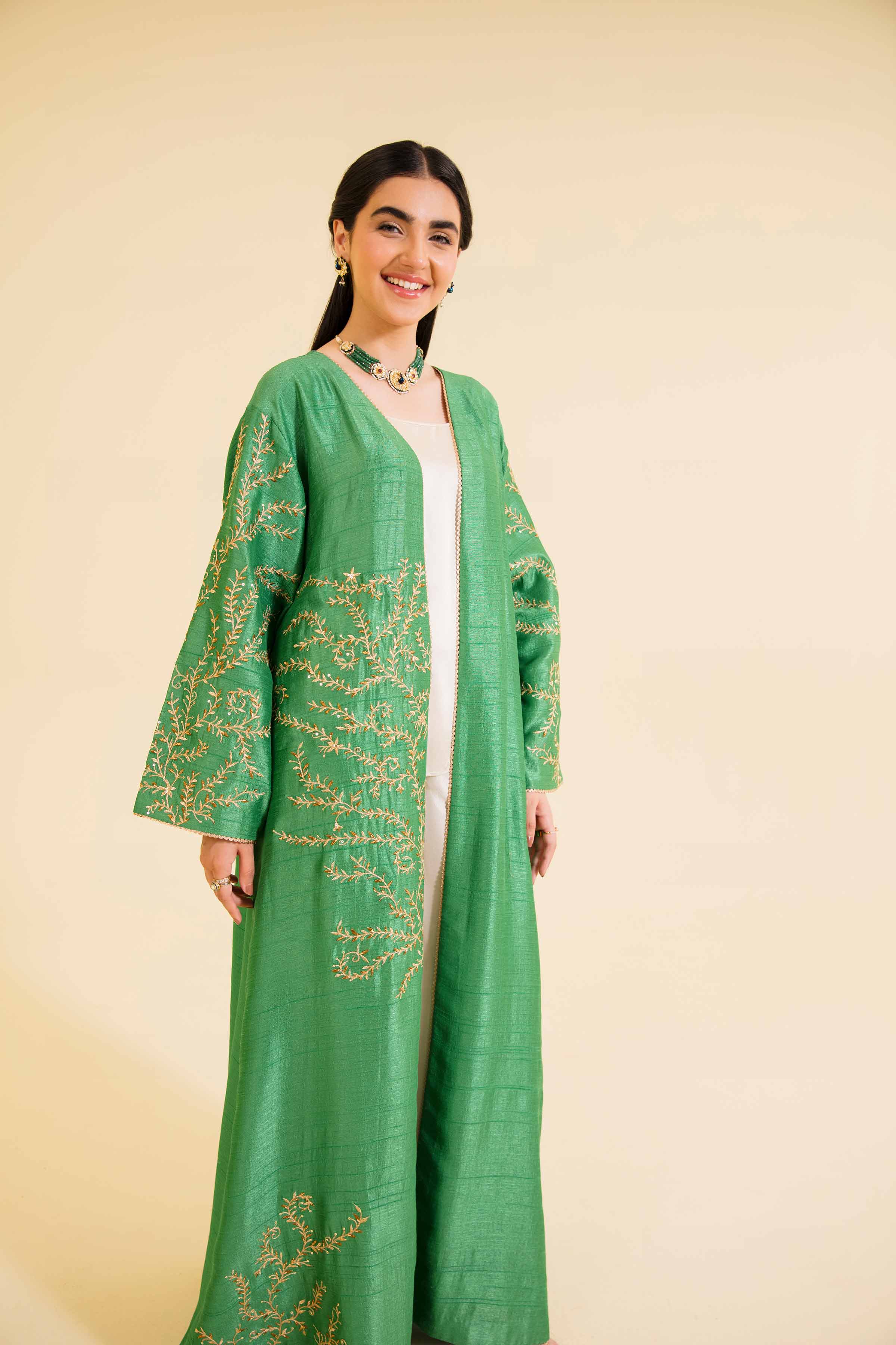 Embroidered Long Dress - FE24-72