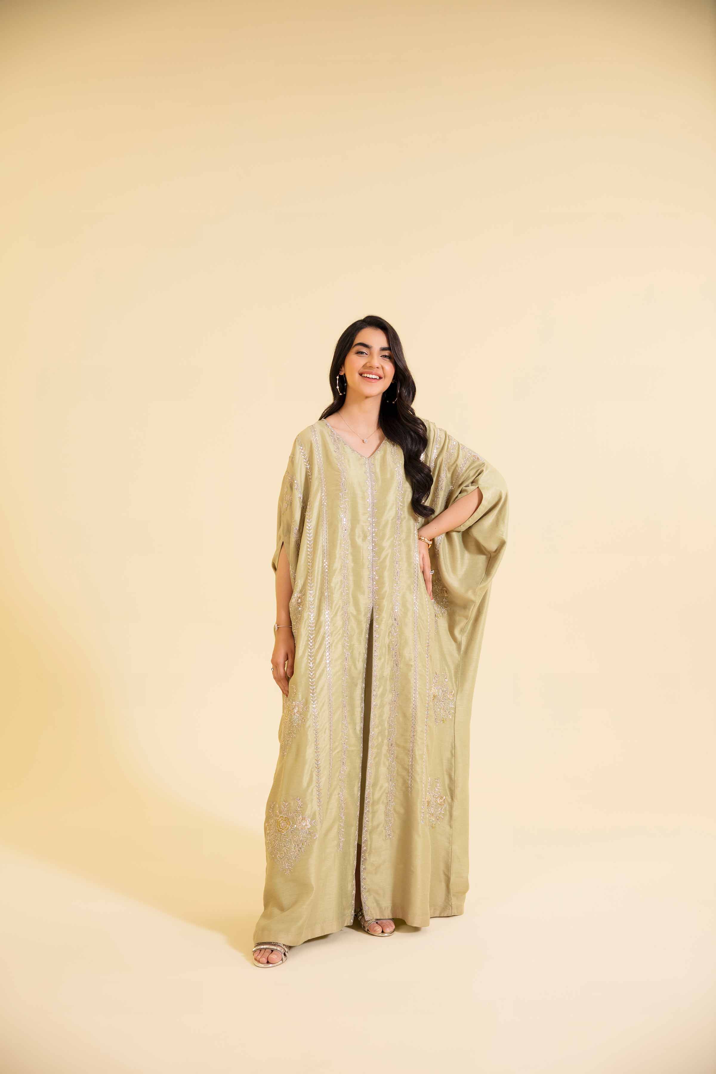 Embroidered Long Dress - FE24-75