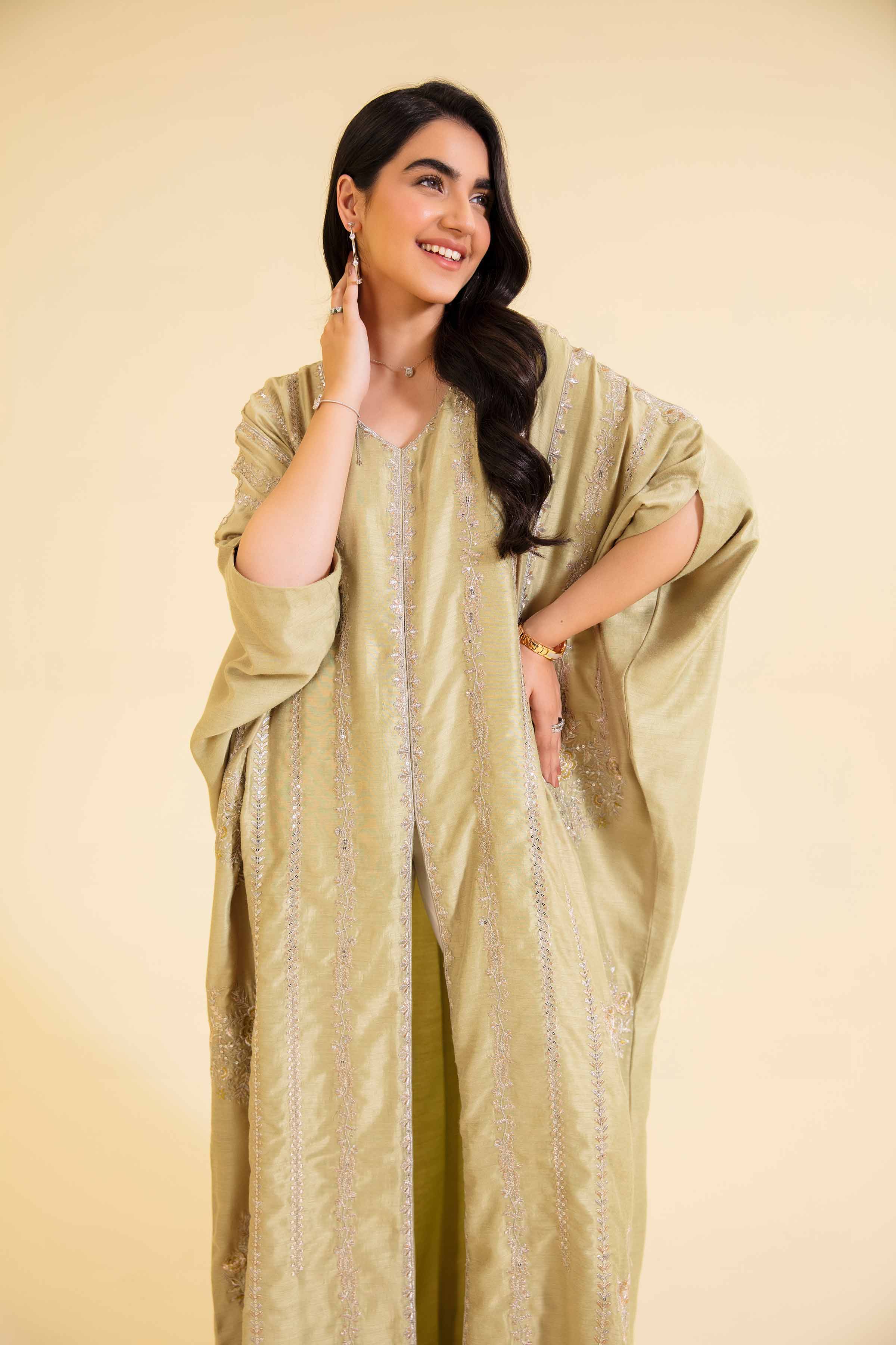 Embroidered Long Dress - FE24-75