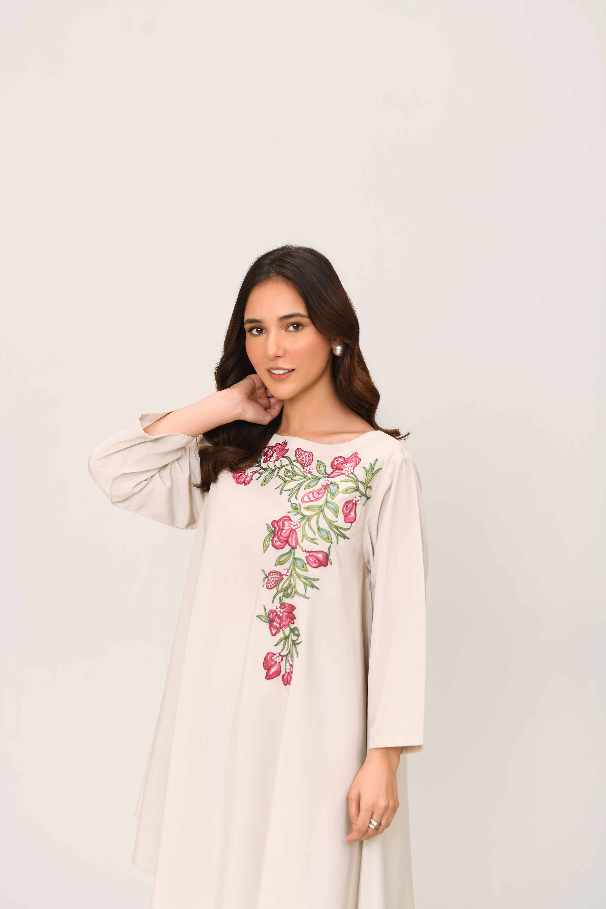 2 Piece - Embroidered Suit - FE25-09
