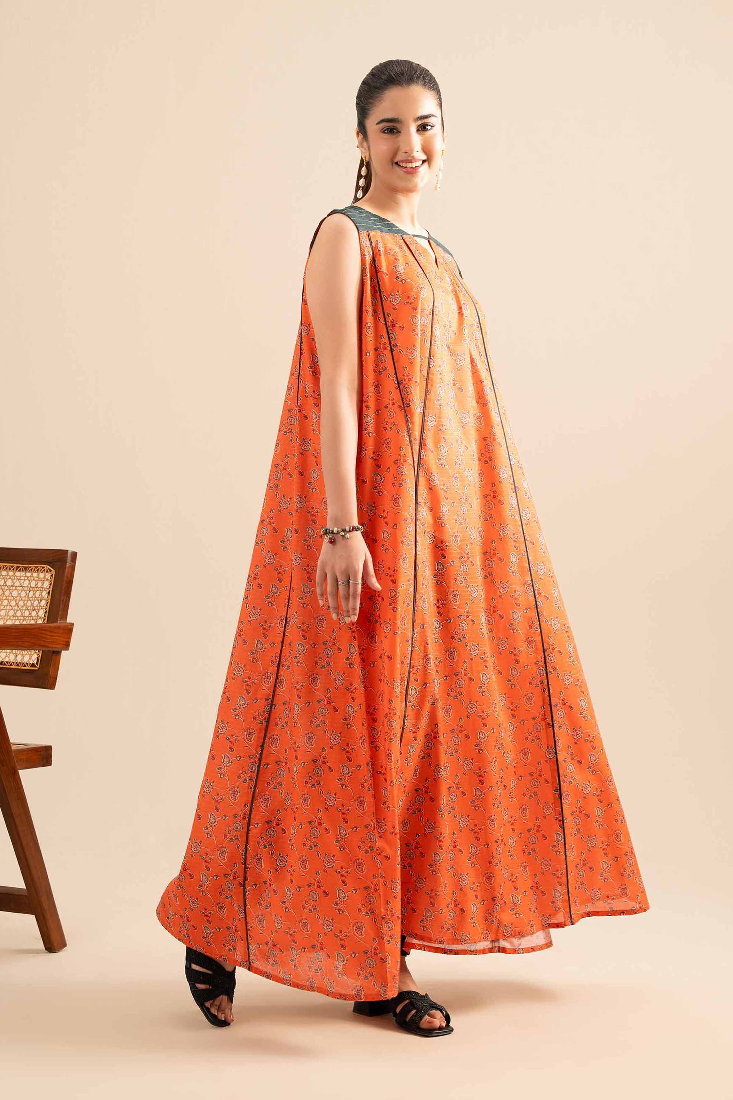 Printed Dress - FE25-115 for Women - Pret Collection | Nishat | Shop Online
