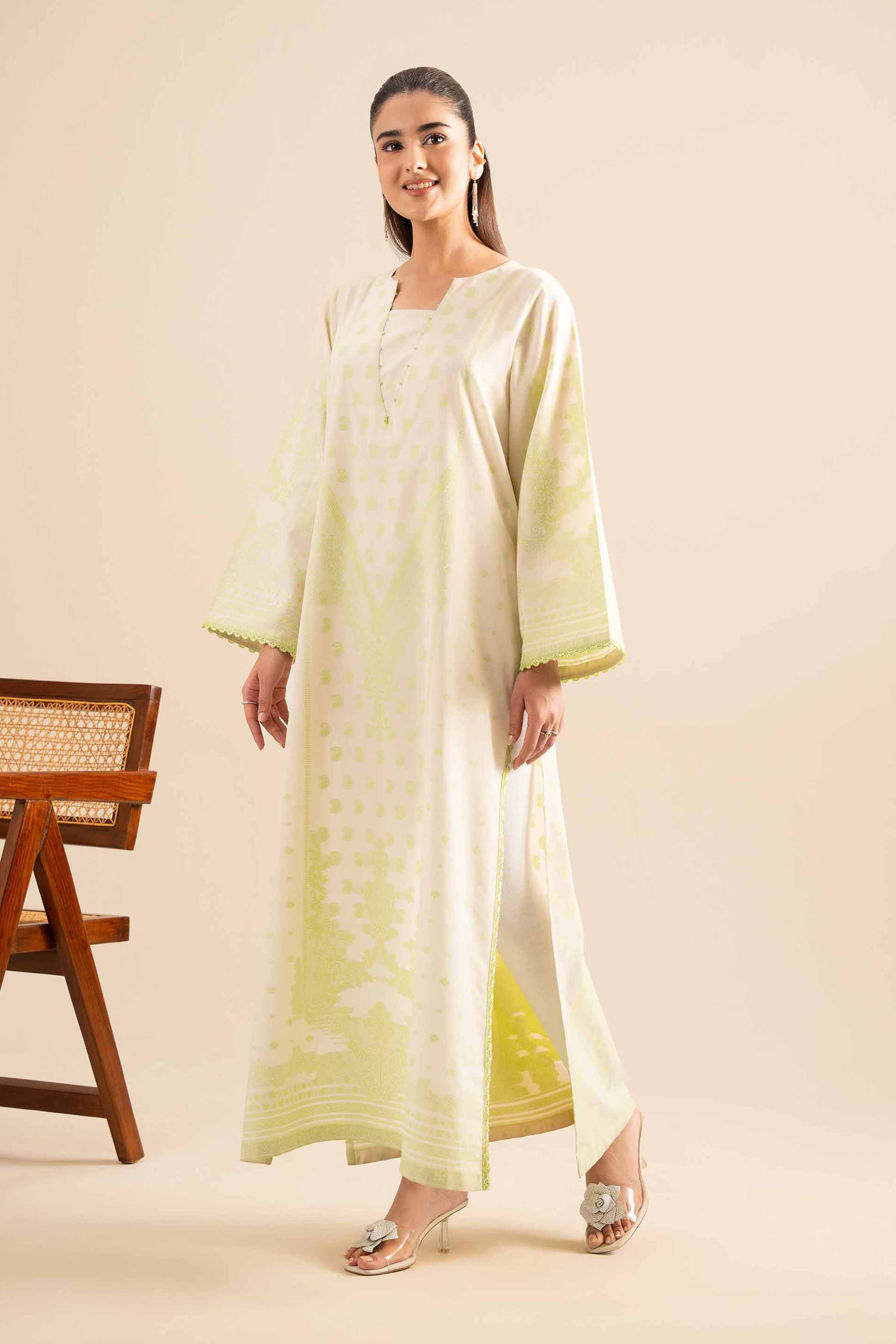 Printed Shirt - FE25-117 for Women - Pret Collection | Nishat | Shop Online