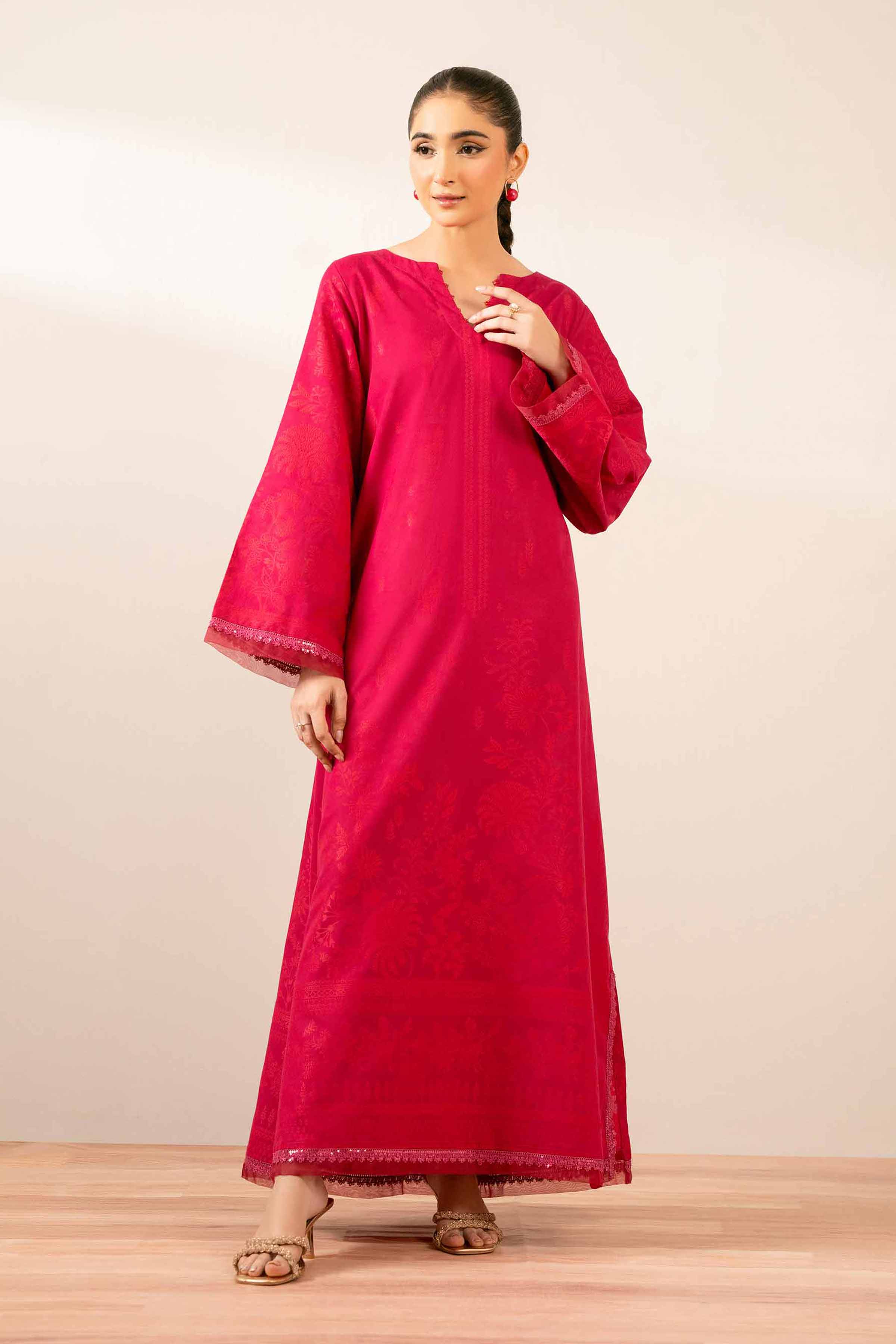1 Piece - Basic Shirt - FE25-118 - for Women - Pret Collection | Nishat | Shop Online