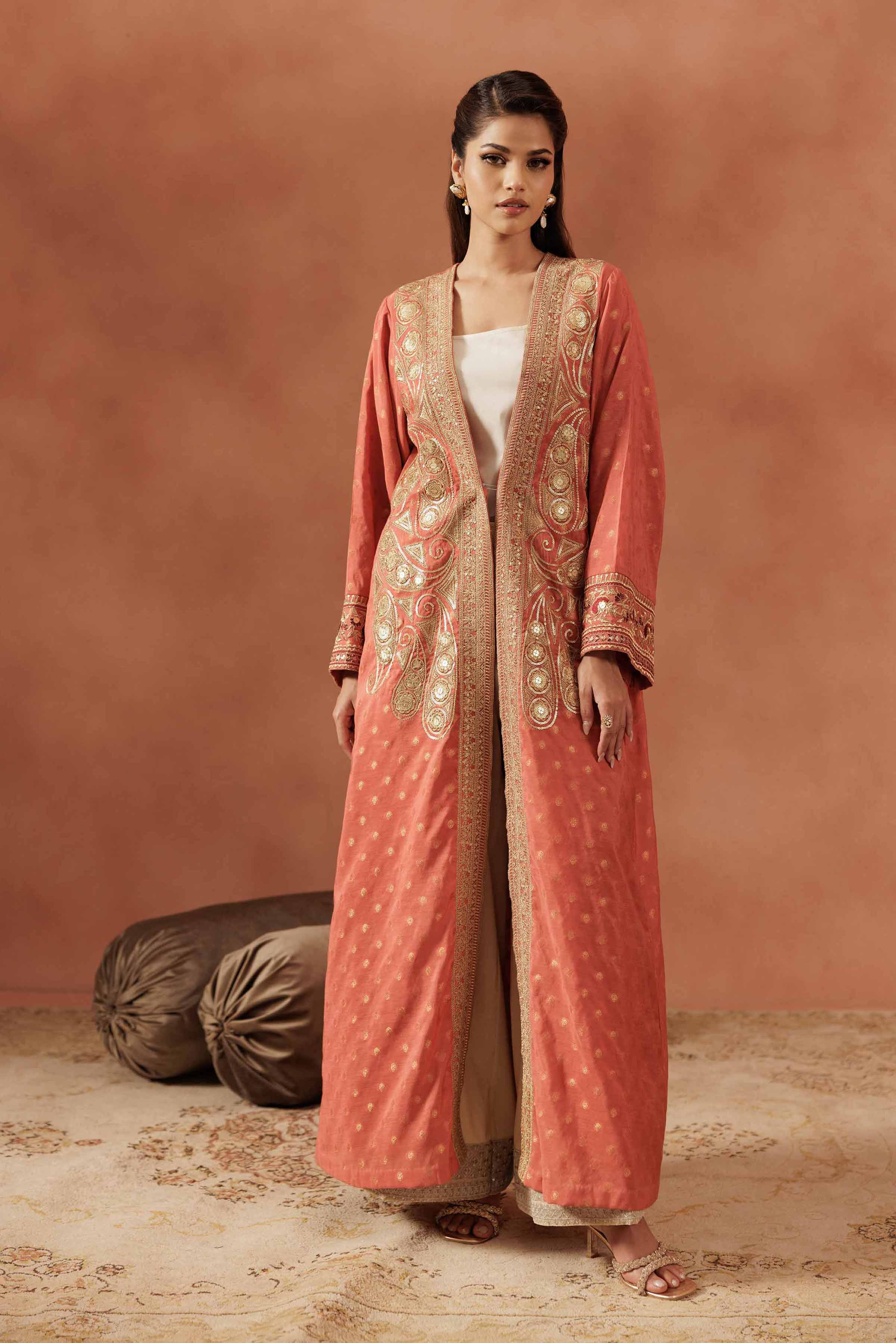 Embroidered Gown - FE25-65 For Women - Pret Collection | Nishat | Shop Online
