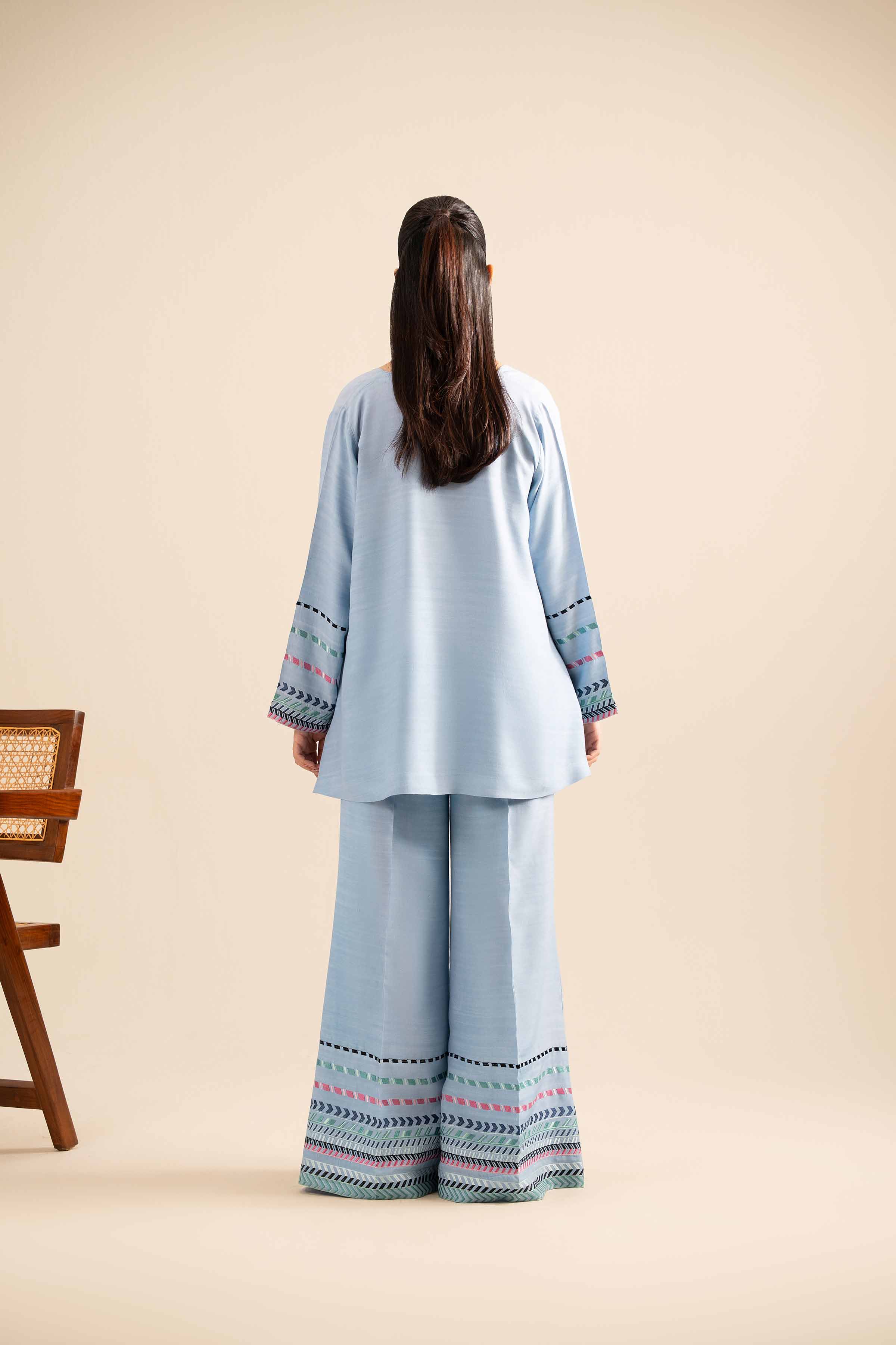 2 Piece - Embroidered Suit - FE25-85