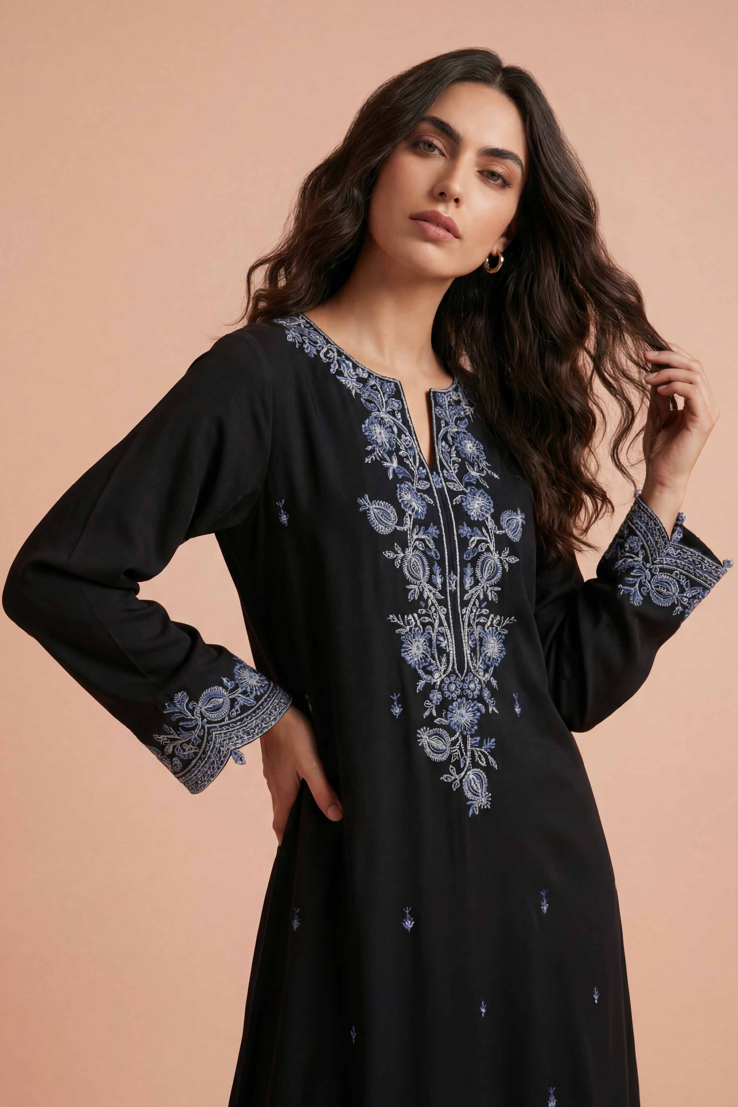 Embroidered Dress - FE26-01