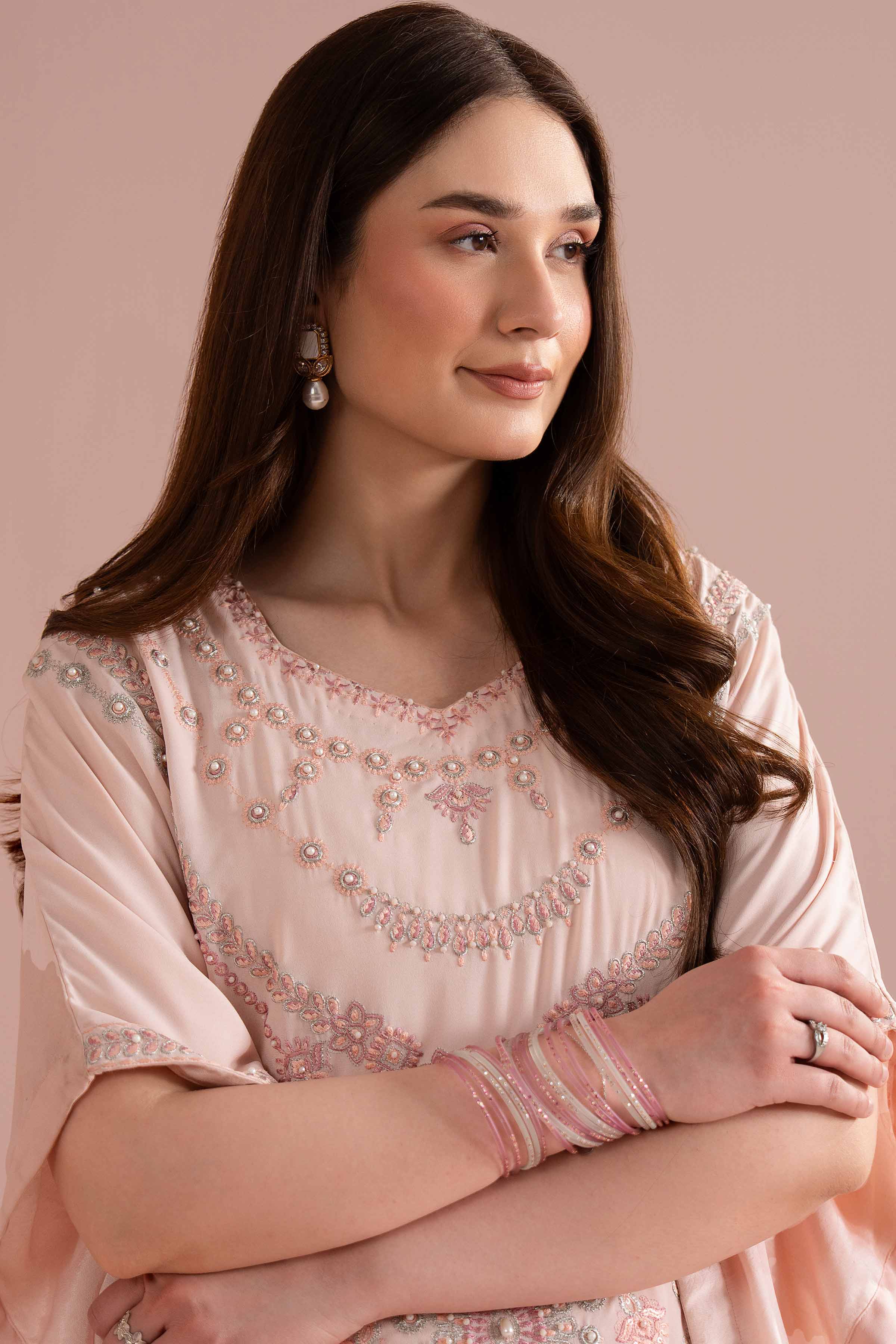 Embroidered Kaftan - FE26-10