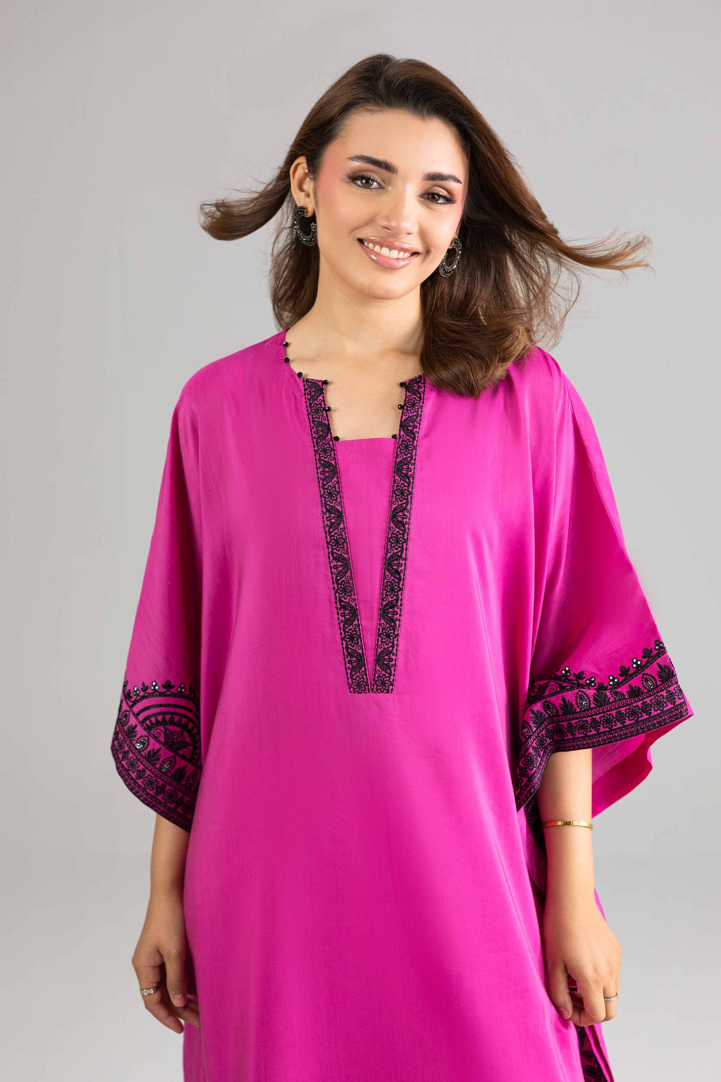 Embroidered Kaftan - FE26-110