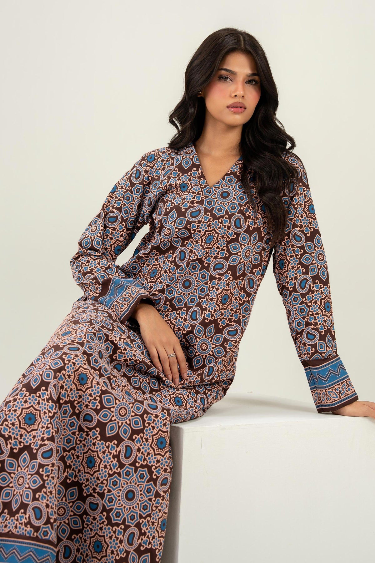 Printed Dress - FE26-117