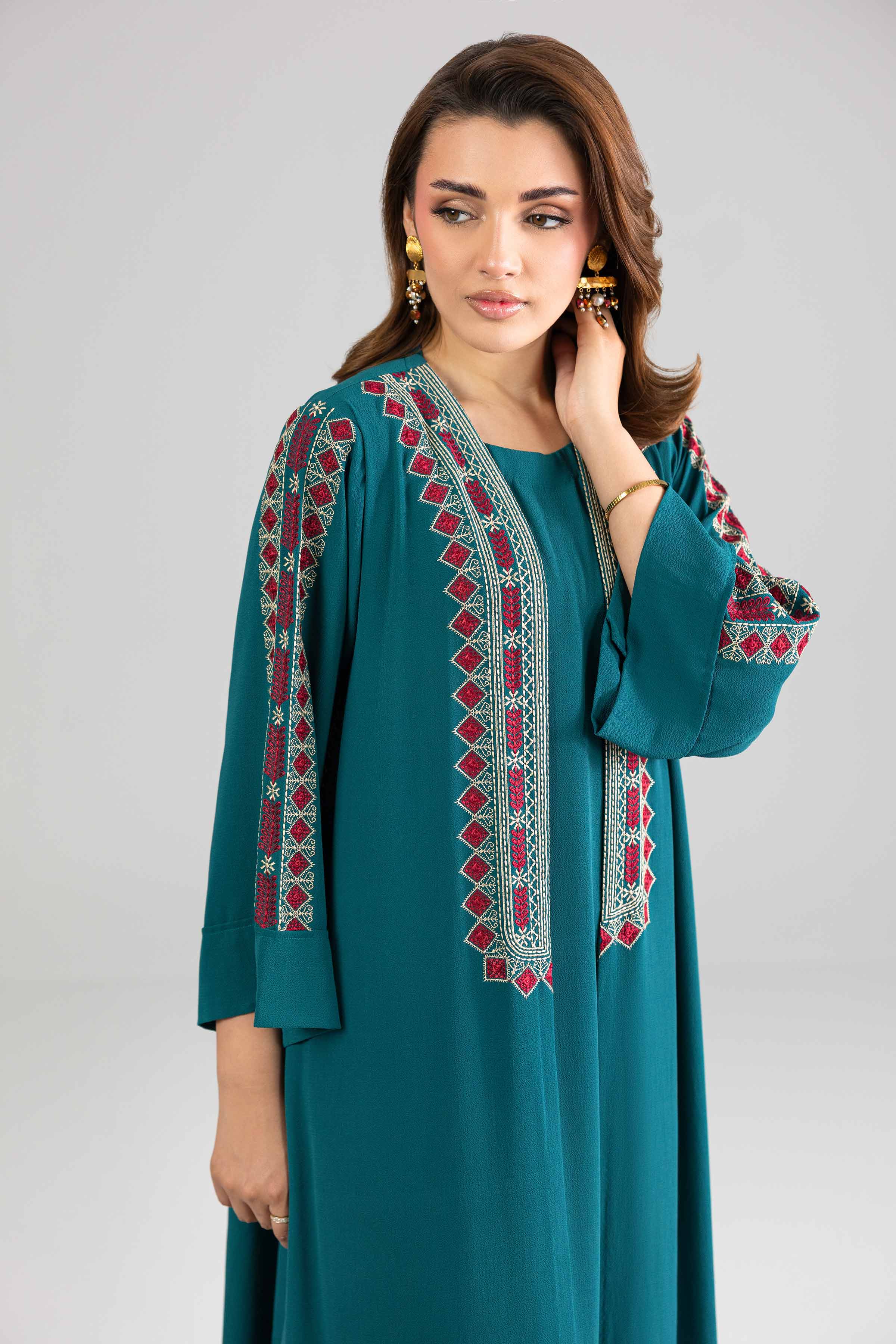 2 Piece - Embroidered Suit - FE26-130