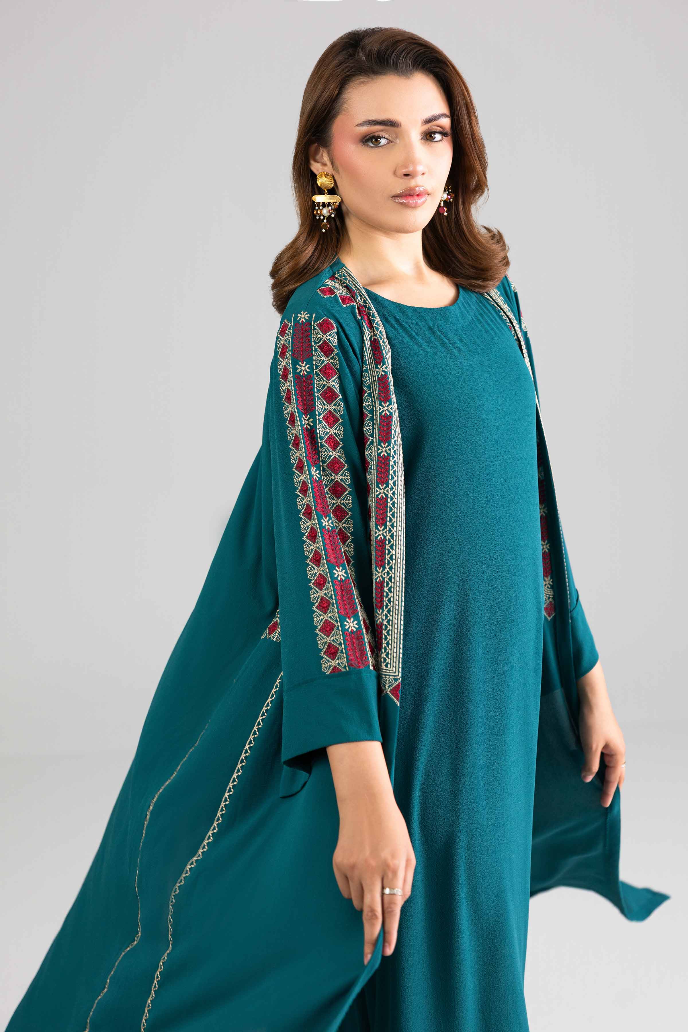 2 Piece - Embroidered Suit - FE26-130