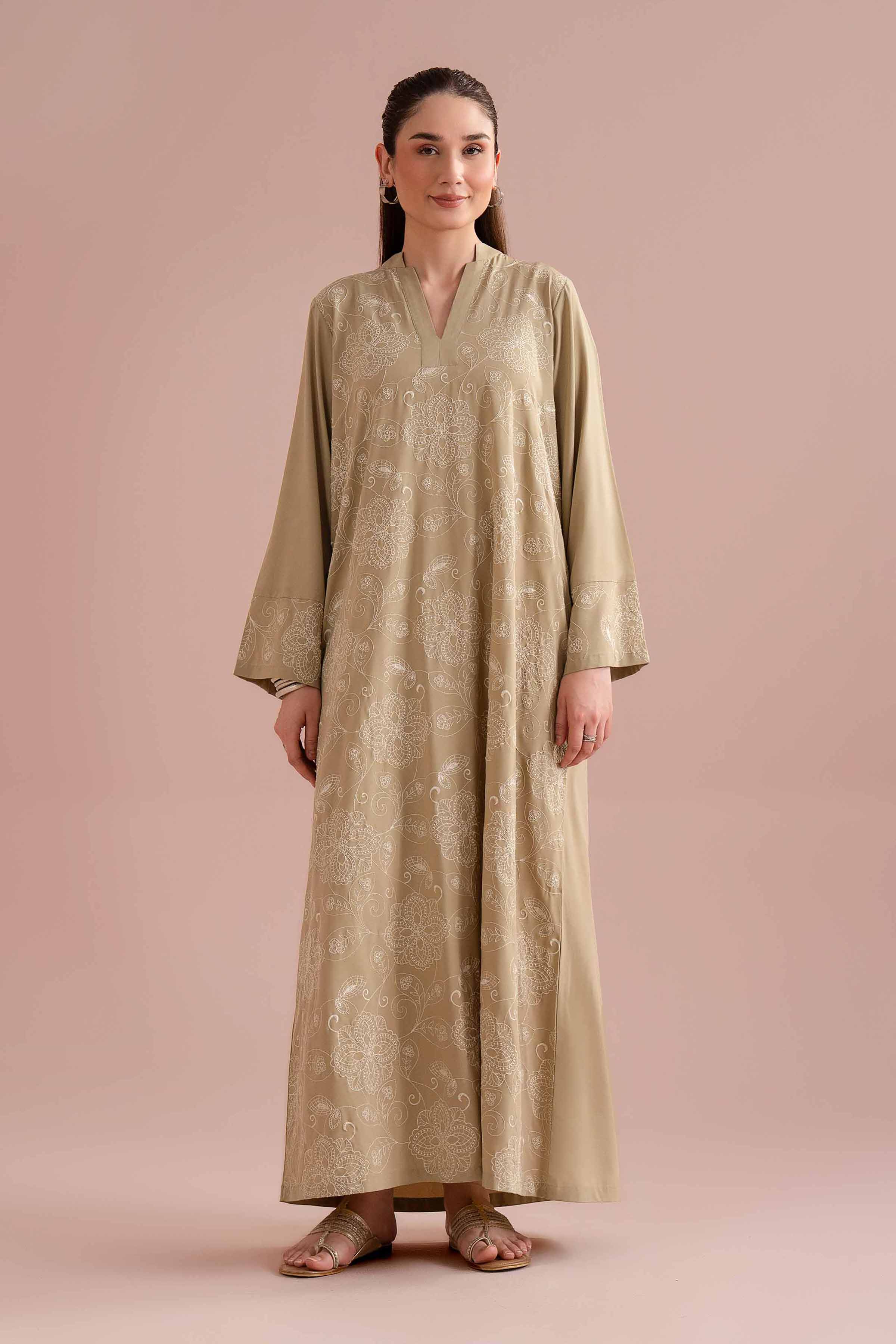 Embroidered Dress - FE26-132