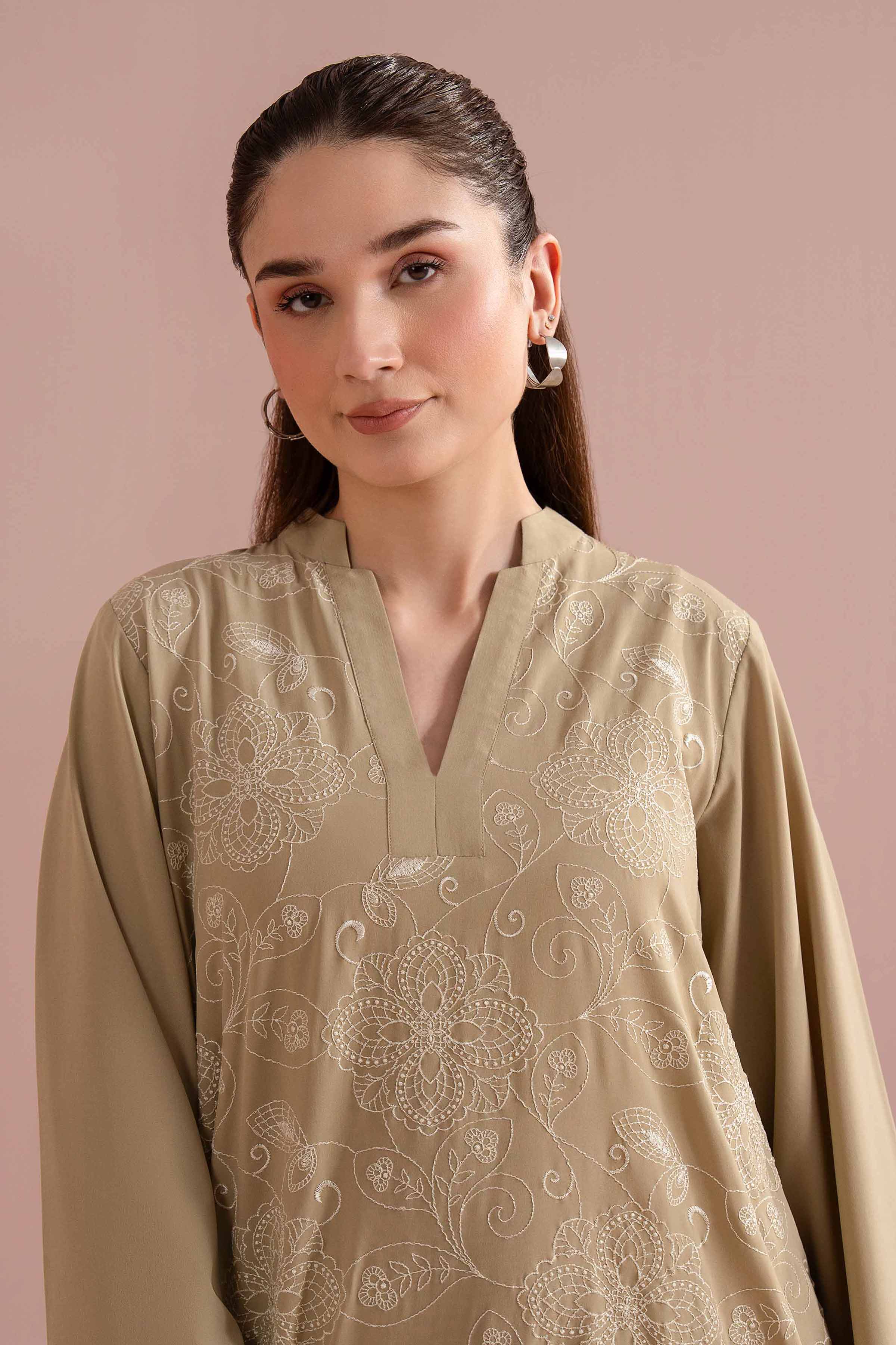 Embroidered Dress - FE26-132