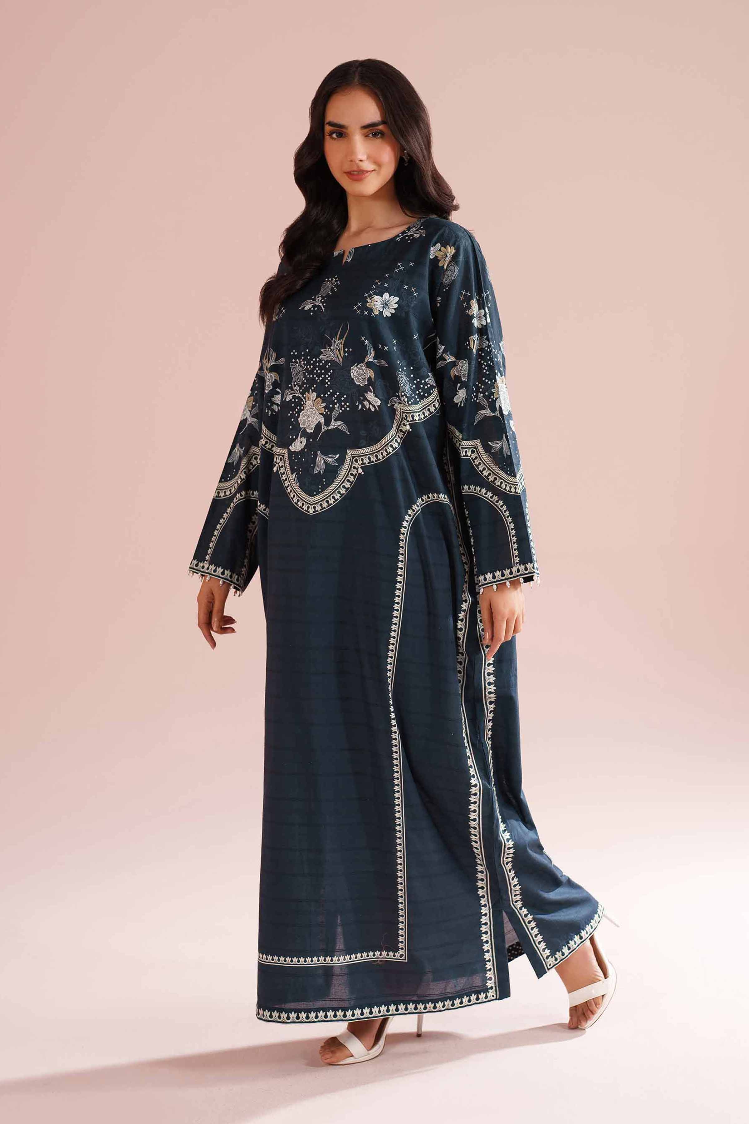 Printed Shirt - FE26-28 for Women - Pret Collection | Nishat | Shop Online