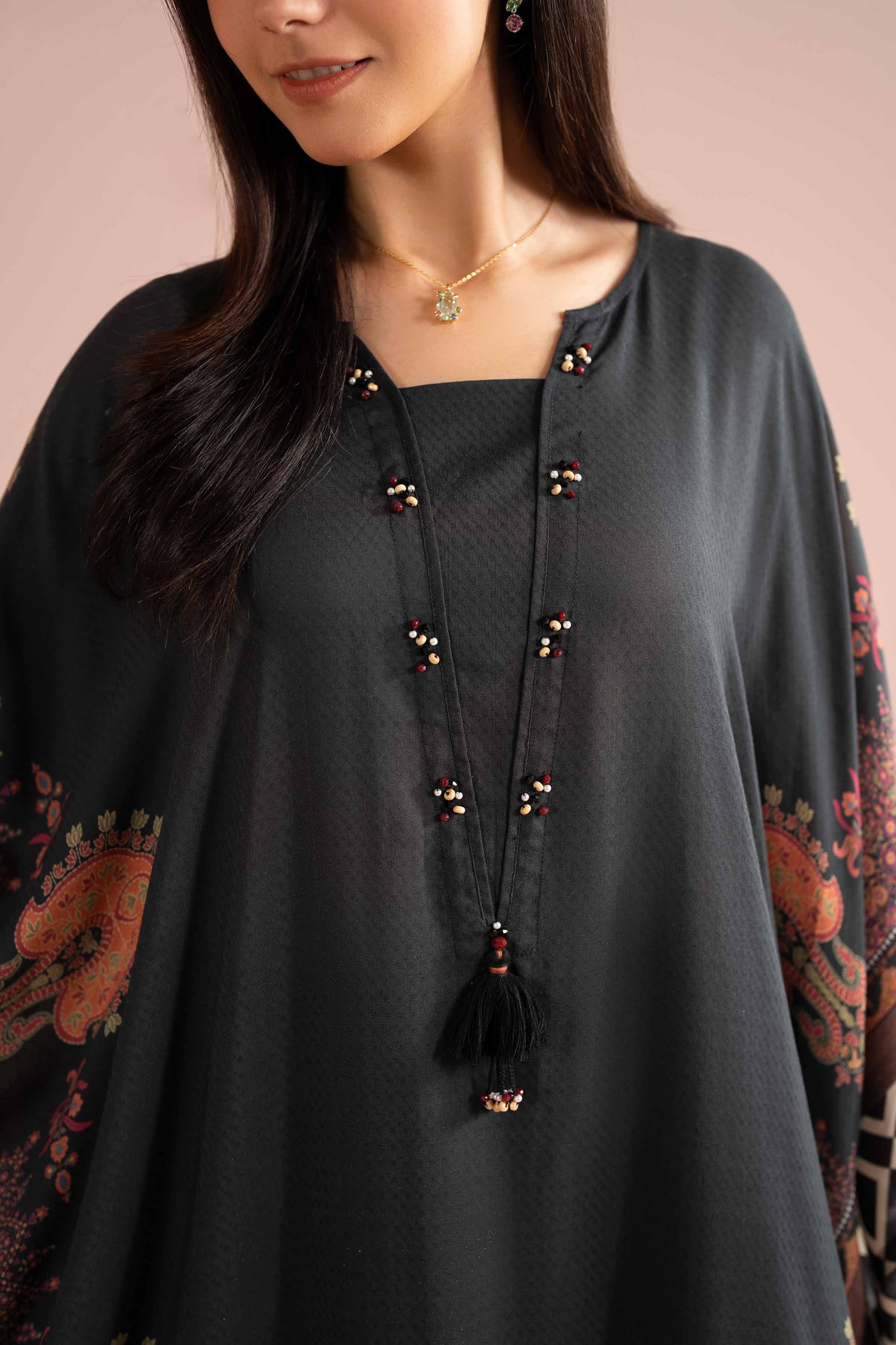 Printed Kaftan - FE26-32 for Women - Pret Collection | Nishat | Shop Online