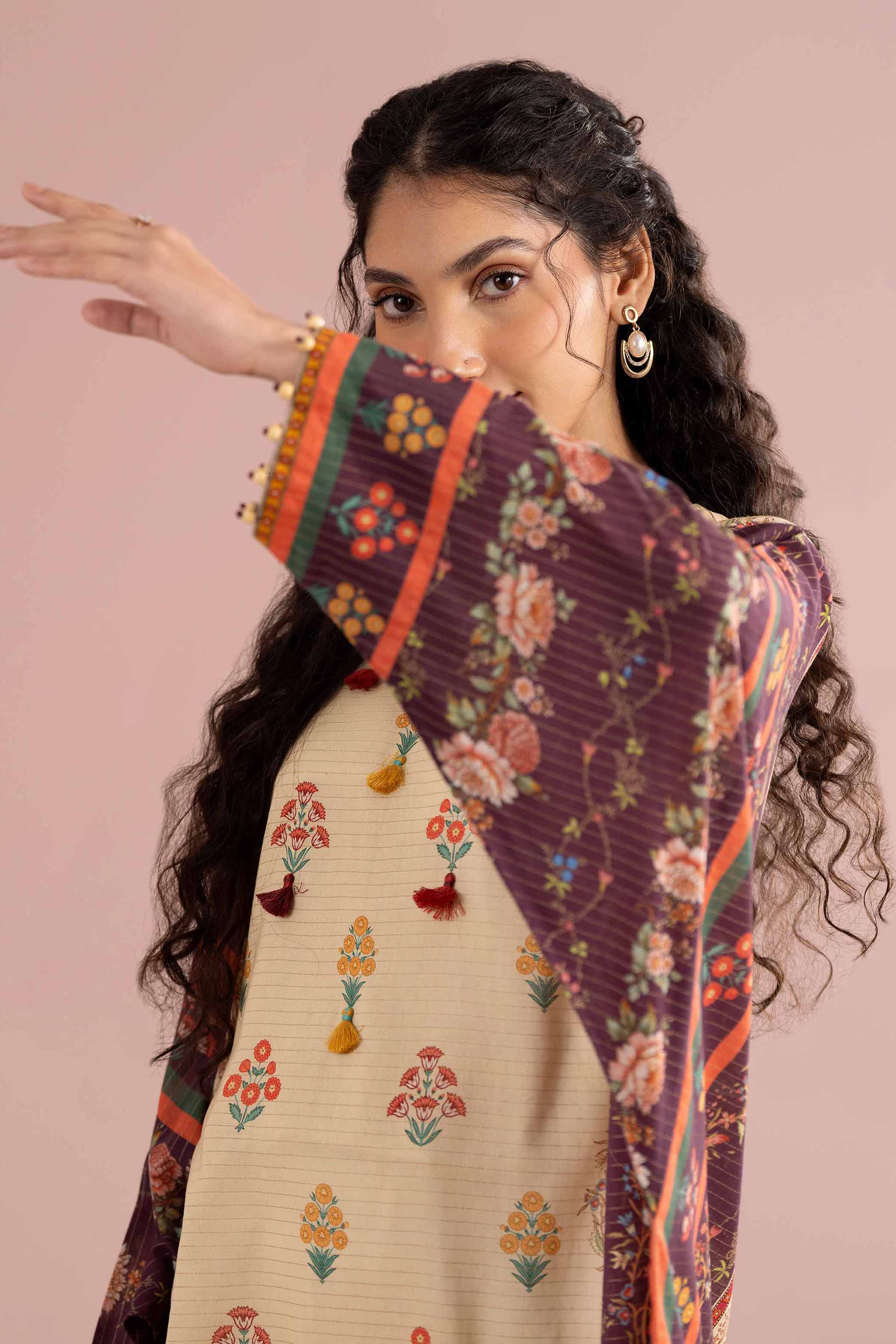 Printed Shirt - FE26-52 for Women - Pret Collection | Nishat | Shop Online