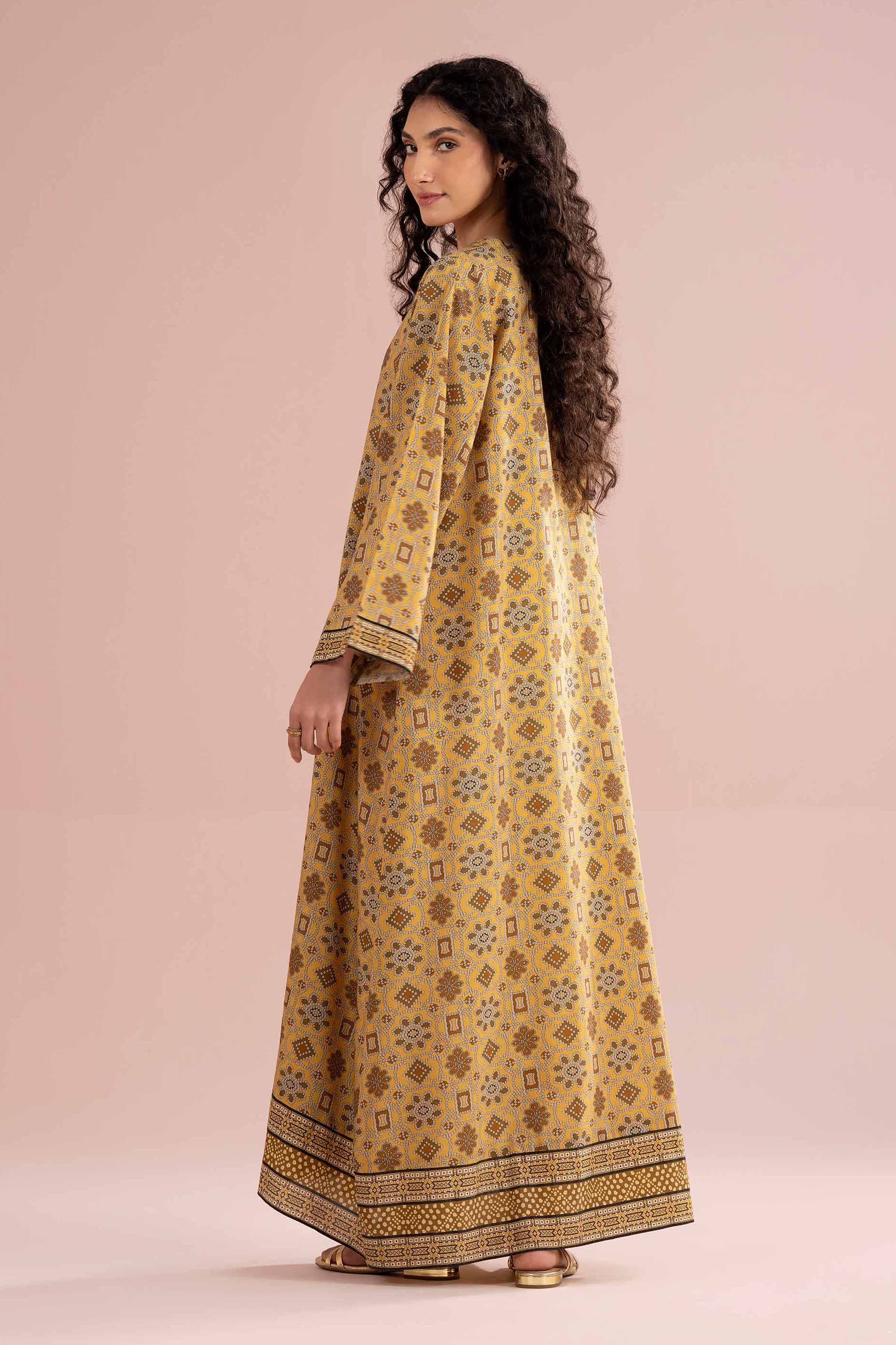 Printed Dress - FE26-73 for Women - Pret Collection | Nishat | Shop Online