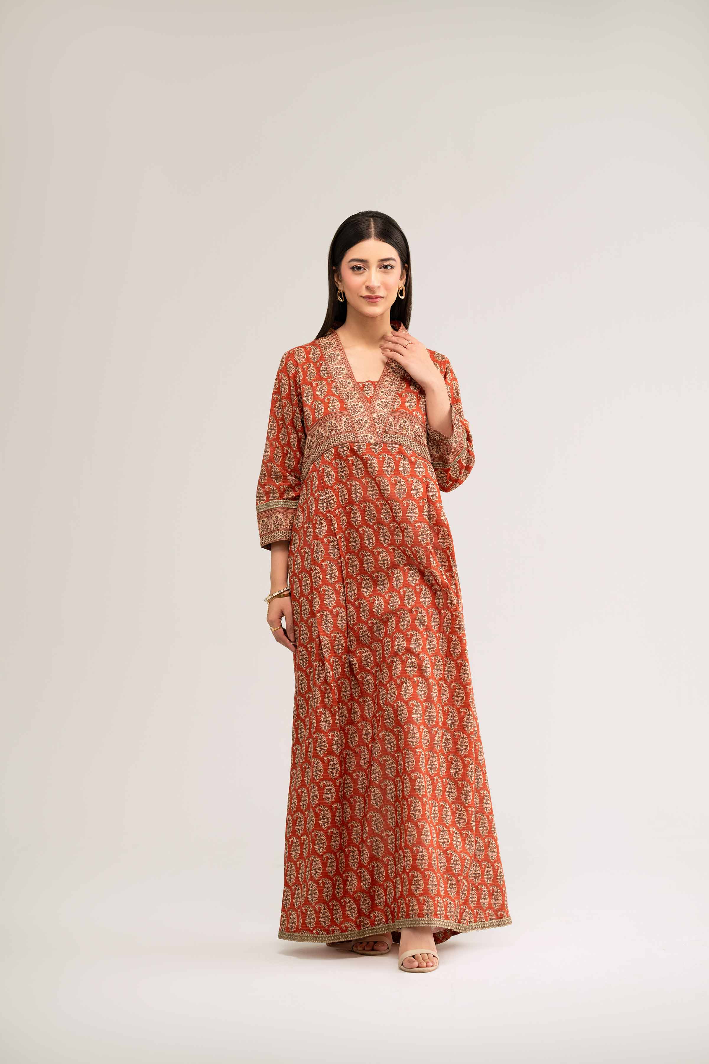Printed Dress - FS25-01