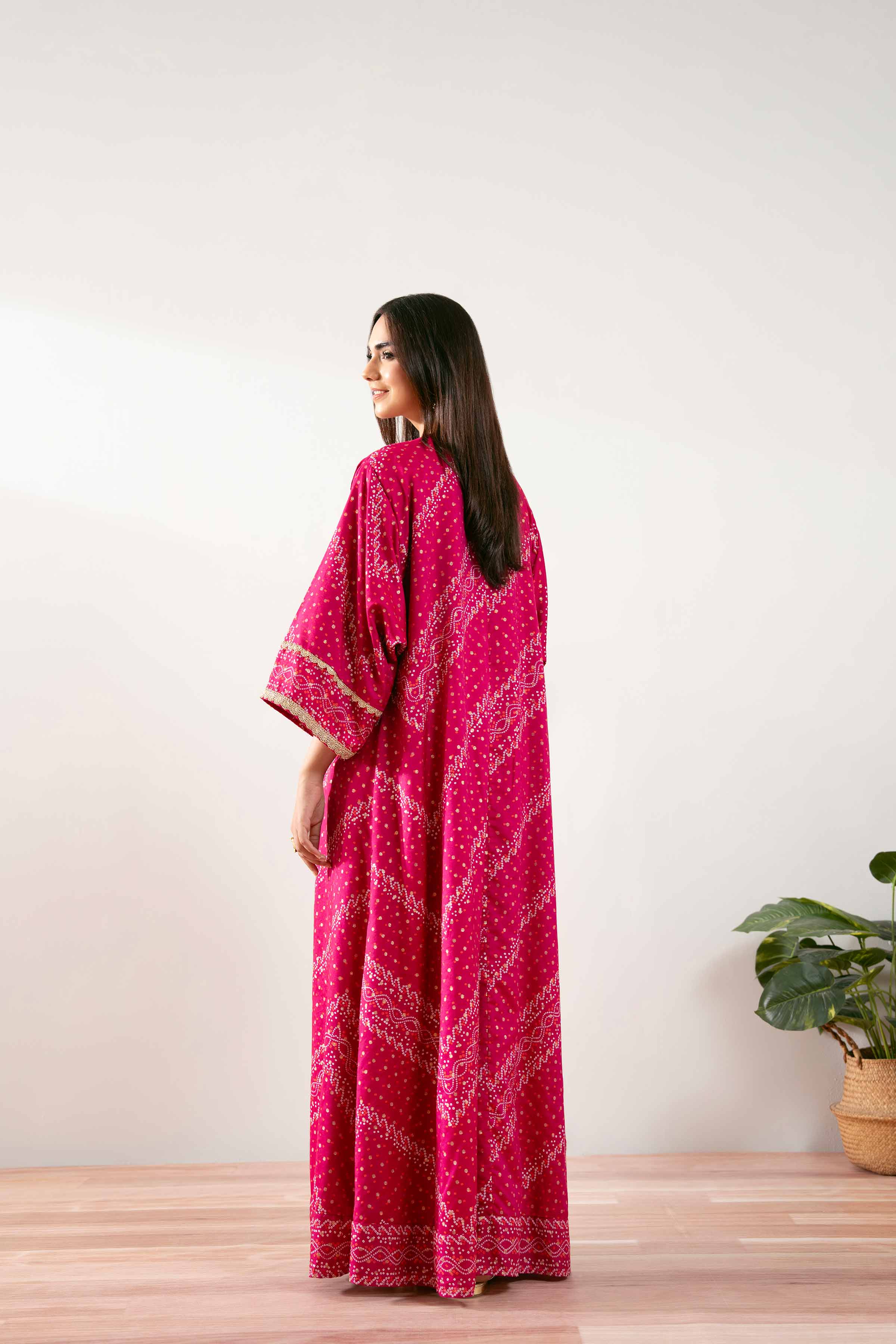 1 Piece - Printed Dress - FS25-20 - for Women - Pret Collection | Nishat | Shop Online