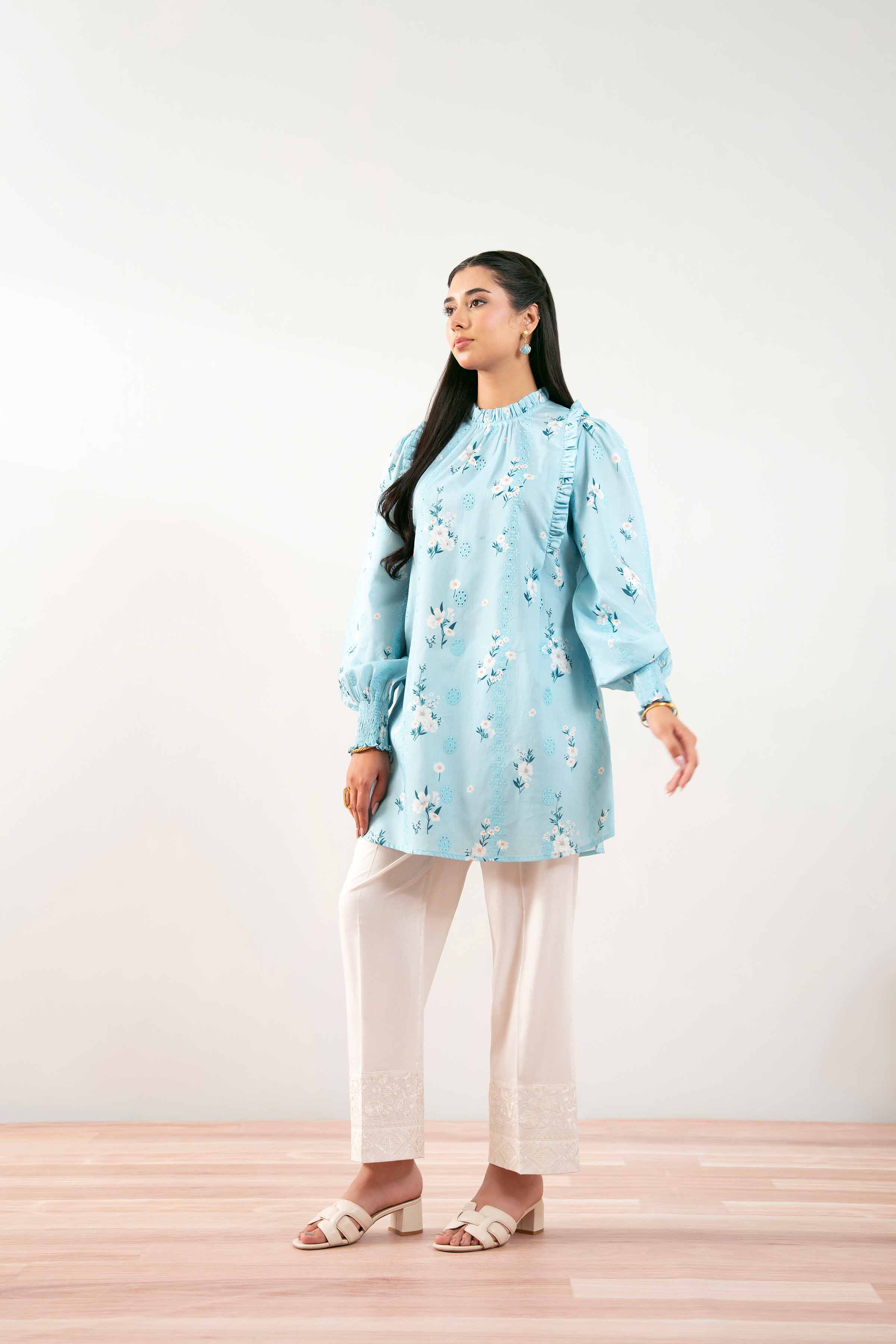 1 Piece - Printed Tunic - FS25-28 - for Women - Pret Collection | Nishat | Shop Online