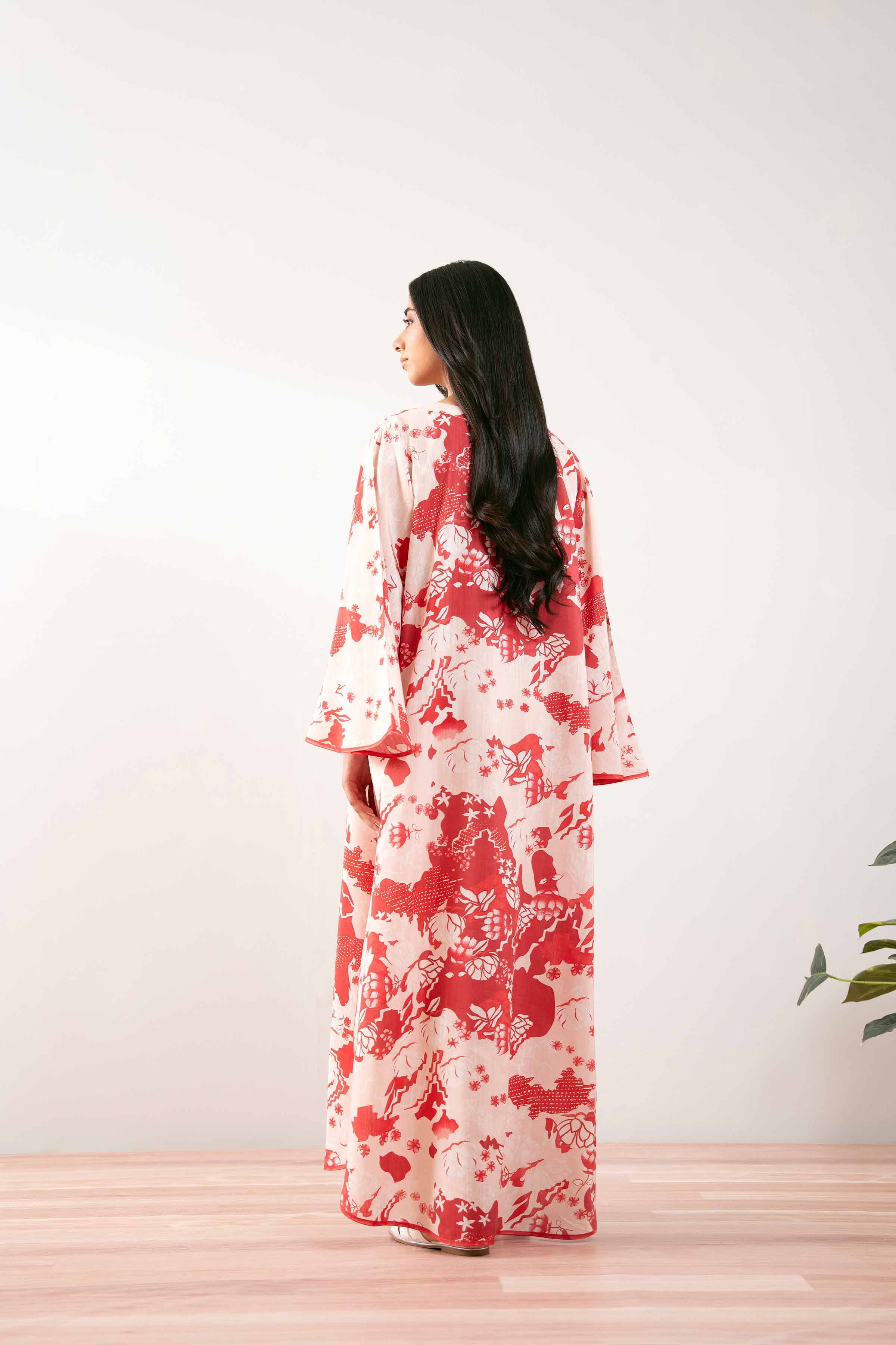 1 Piece - Printed Shirt - FS25-31 - for Women - Pret Collection | Nishat | Shop Online