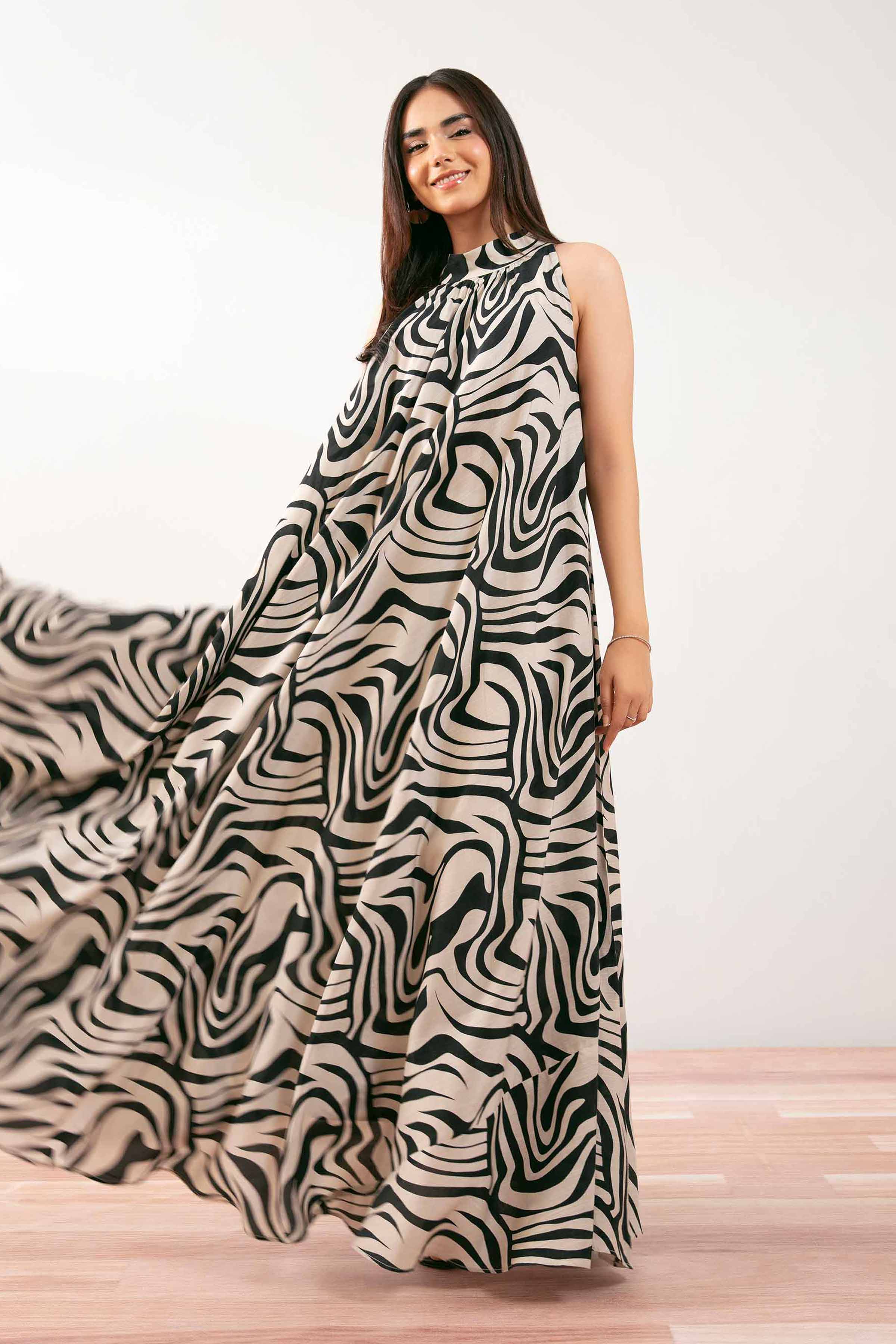 Printed Dress - FS25-39