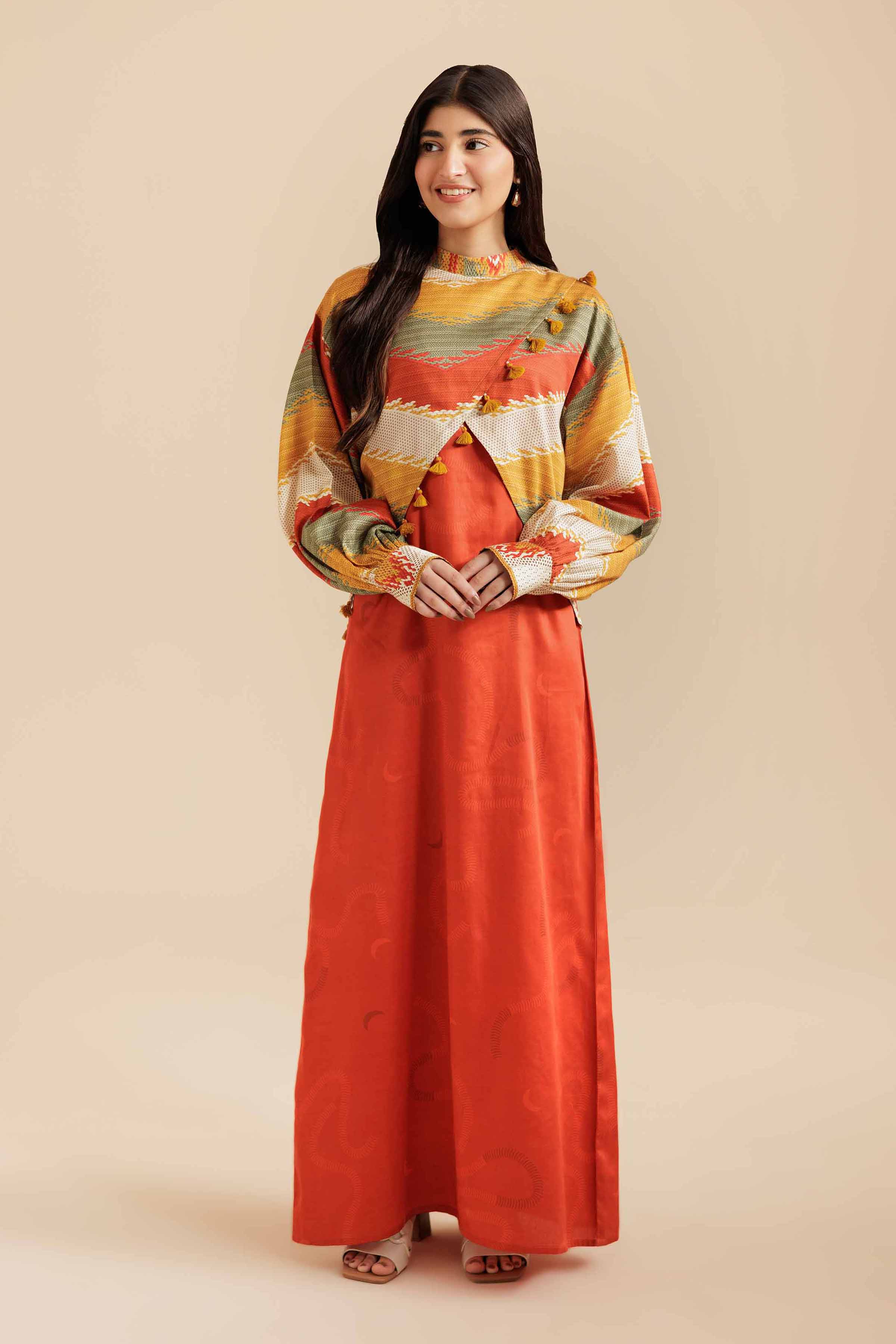 2 Piece - Printed Suit - FS25-45 for Women - Pret Collection | Nishat | Shop Online