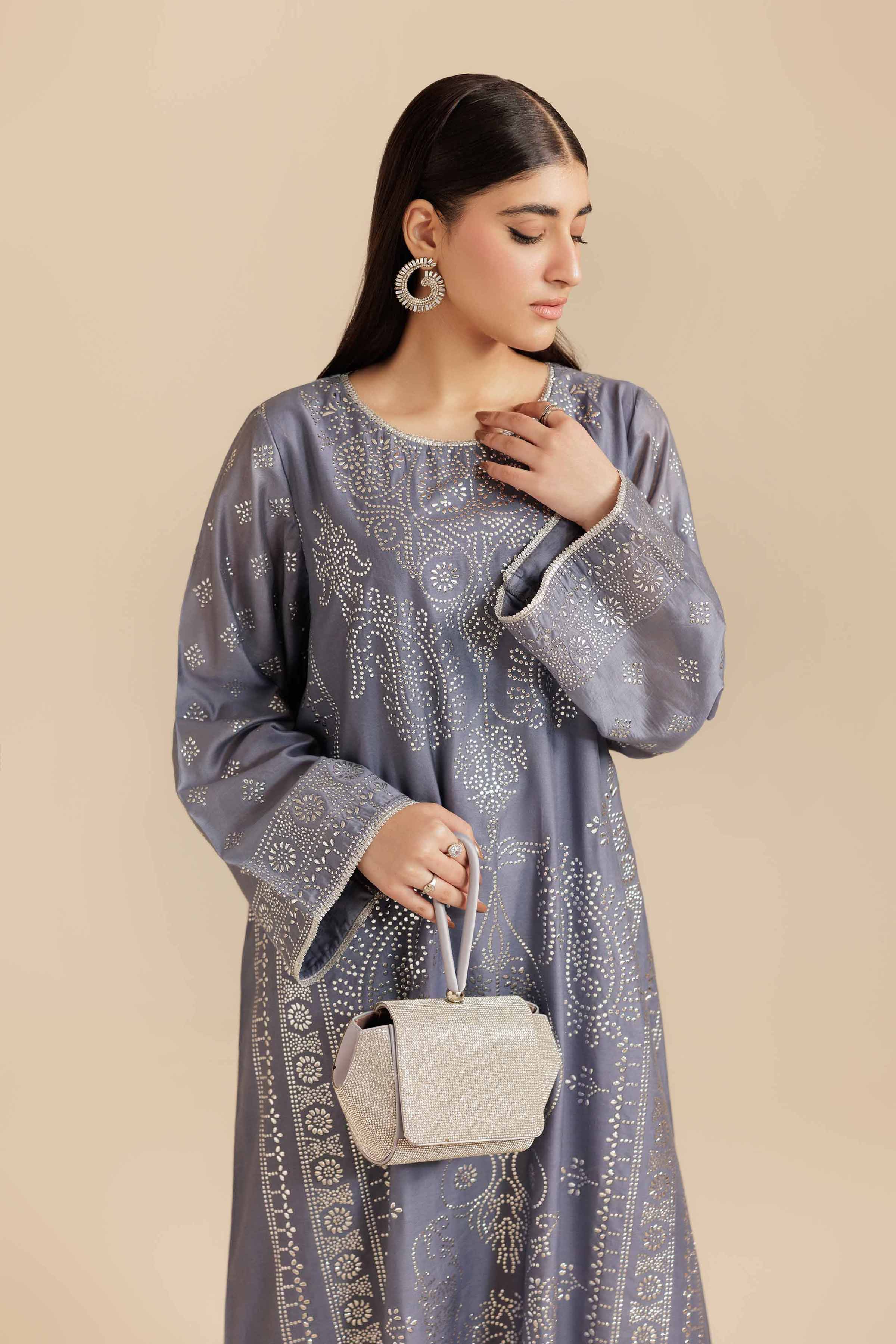 Basic Shirt - FS25-65 for Women - Pret Collection | Nishat | Shop Online