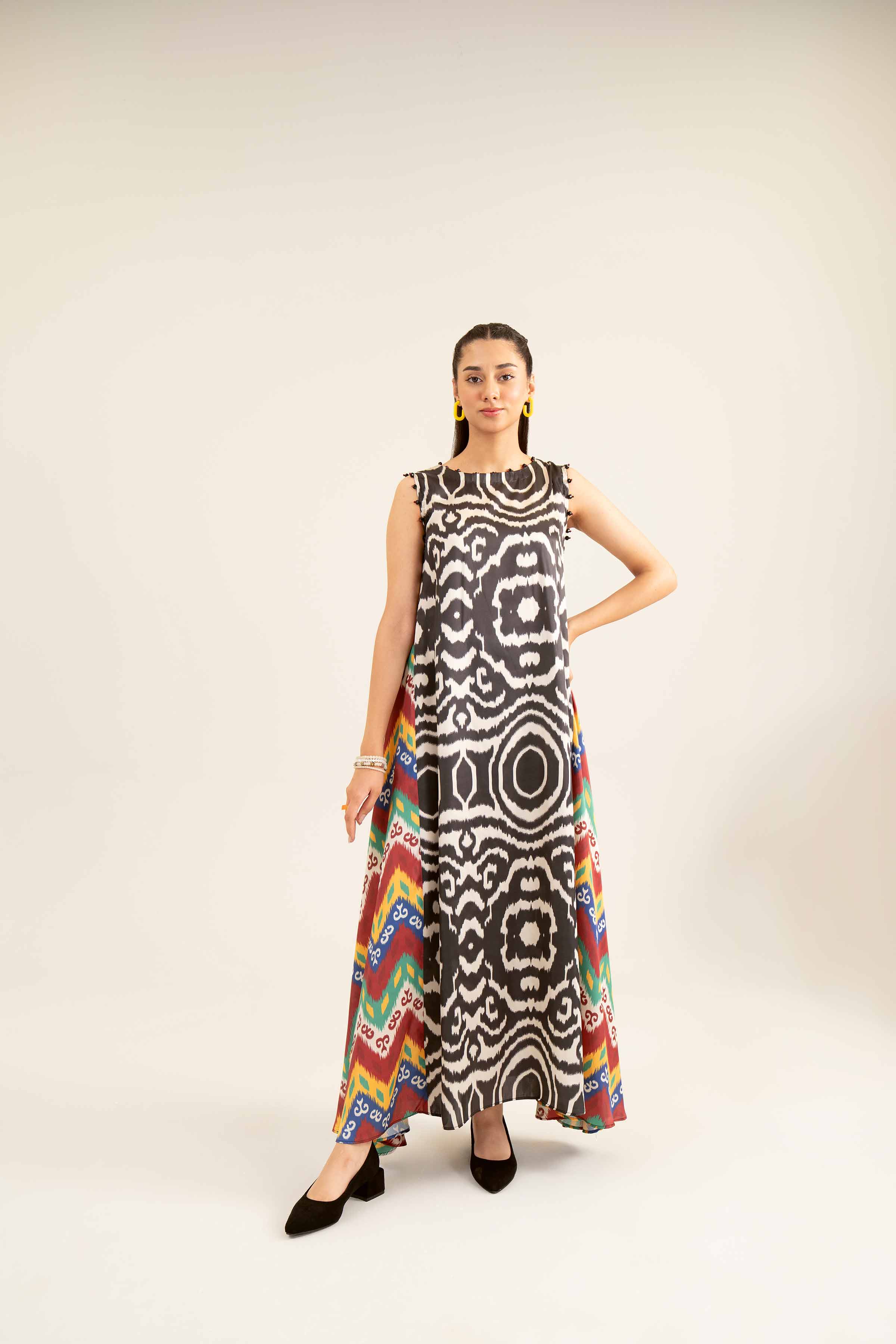 Printed Dress - FSW24-12