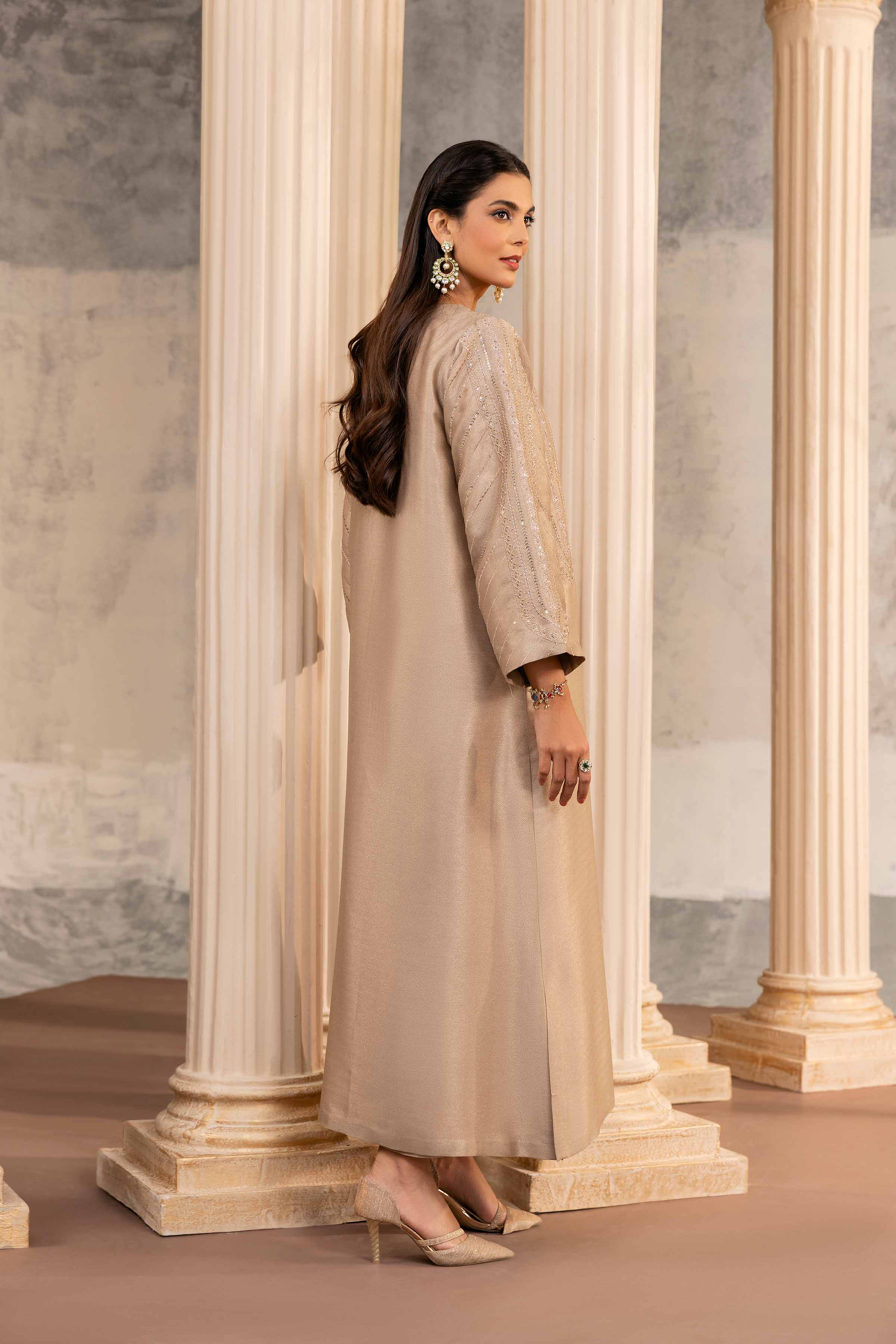 Embroidered Long Dress - FW23-08
