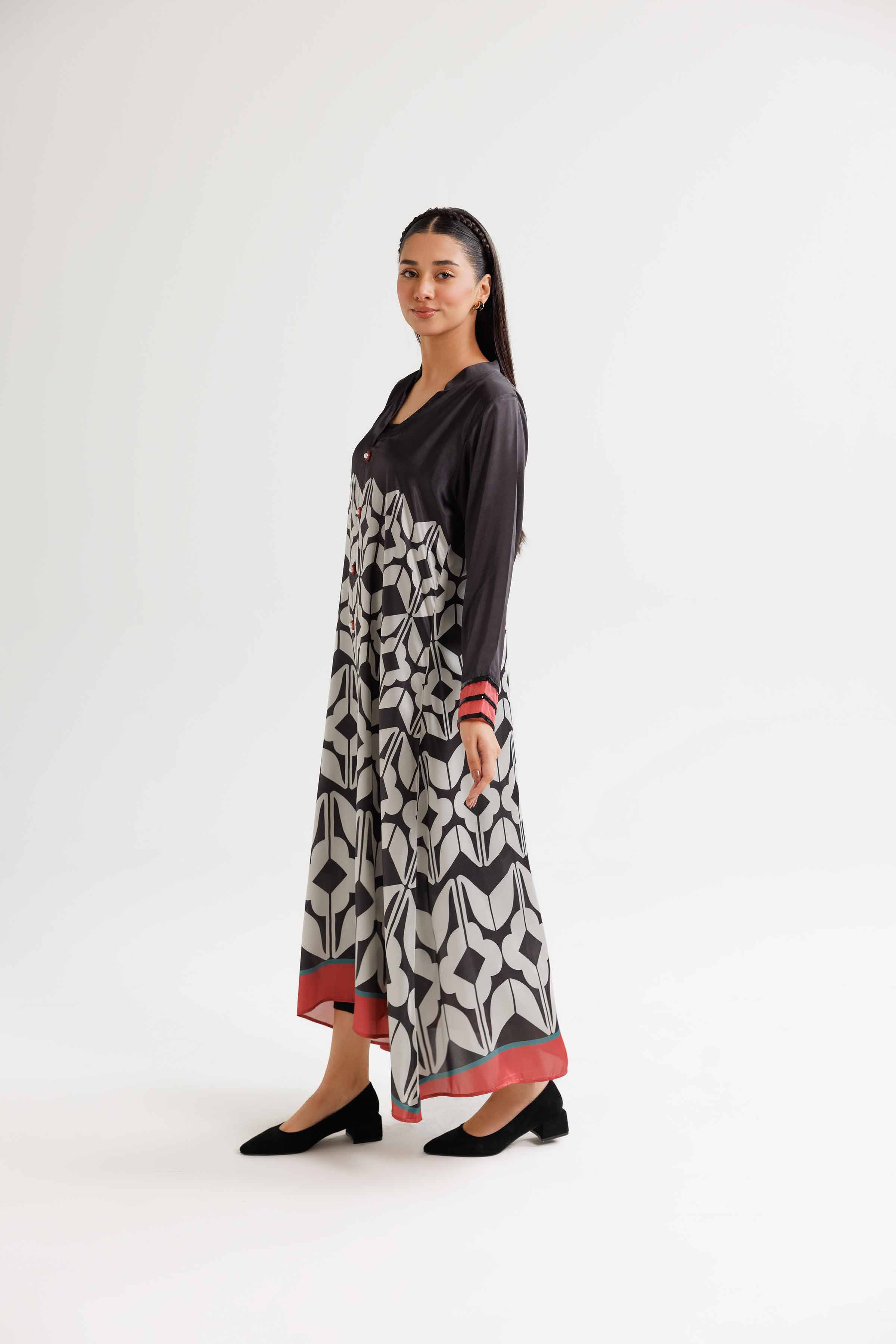 Printed Dress - FW24-53