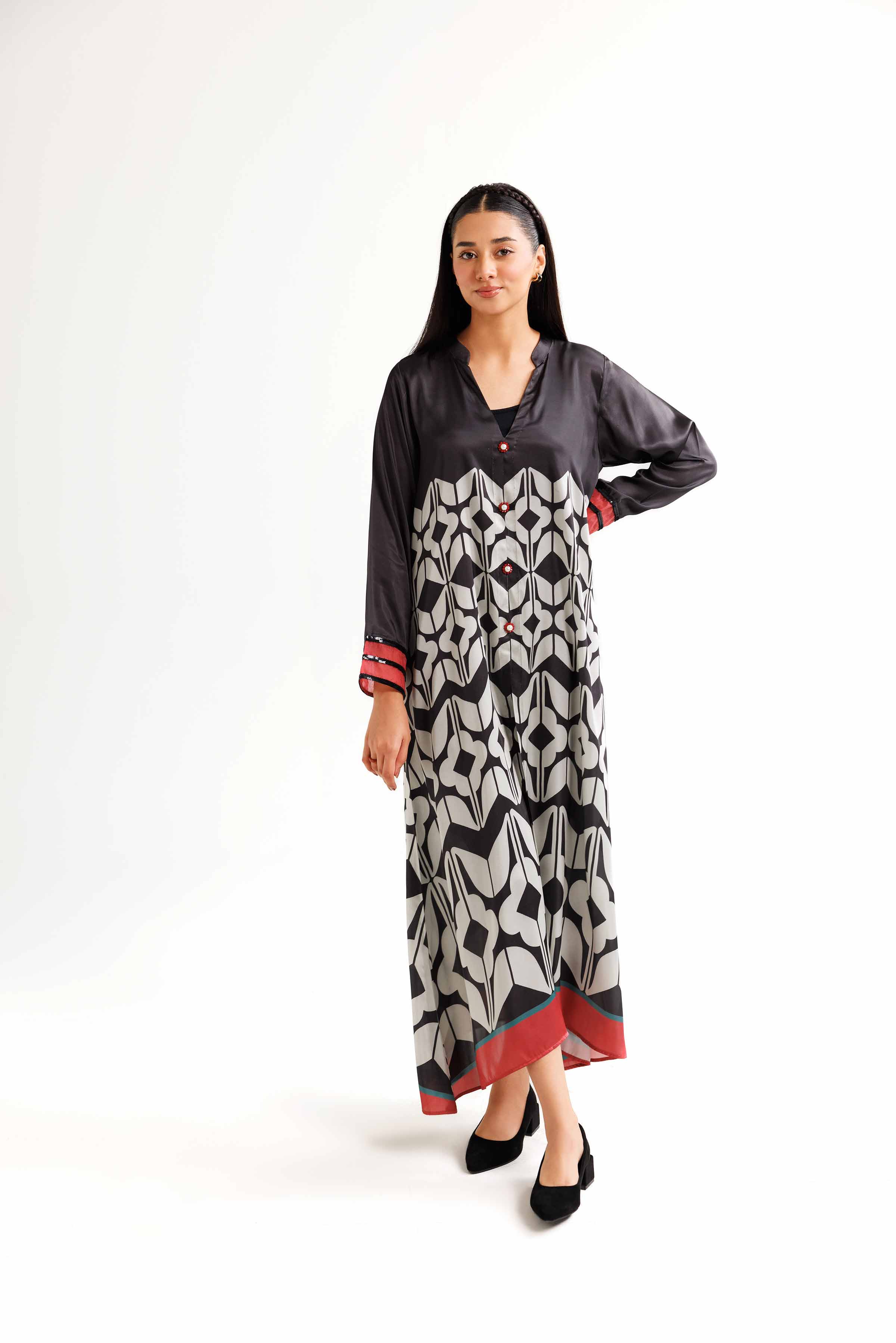 Printed Dress - FW24-53