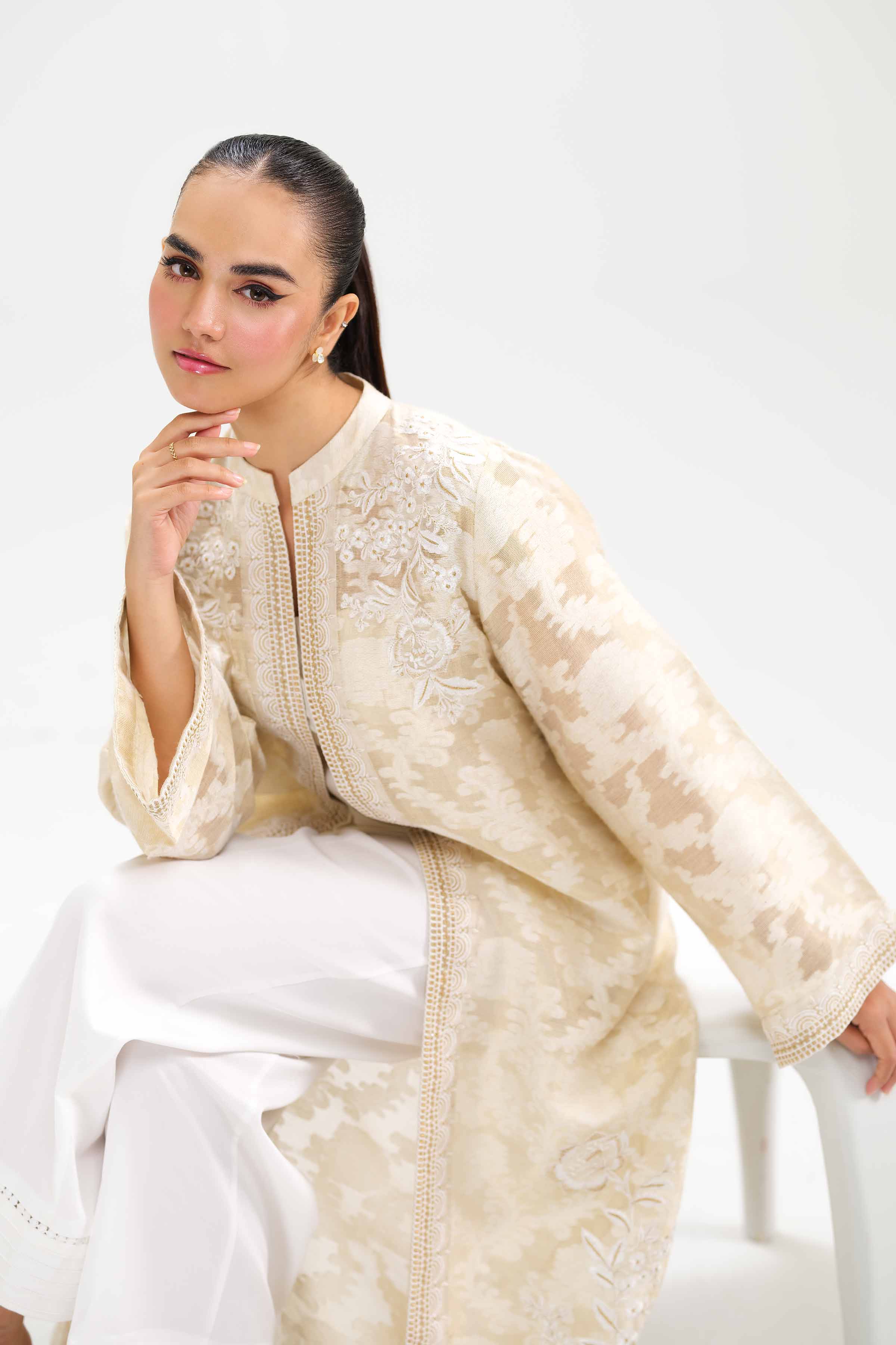Embroidered Gown - FW24-85