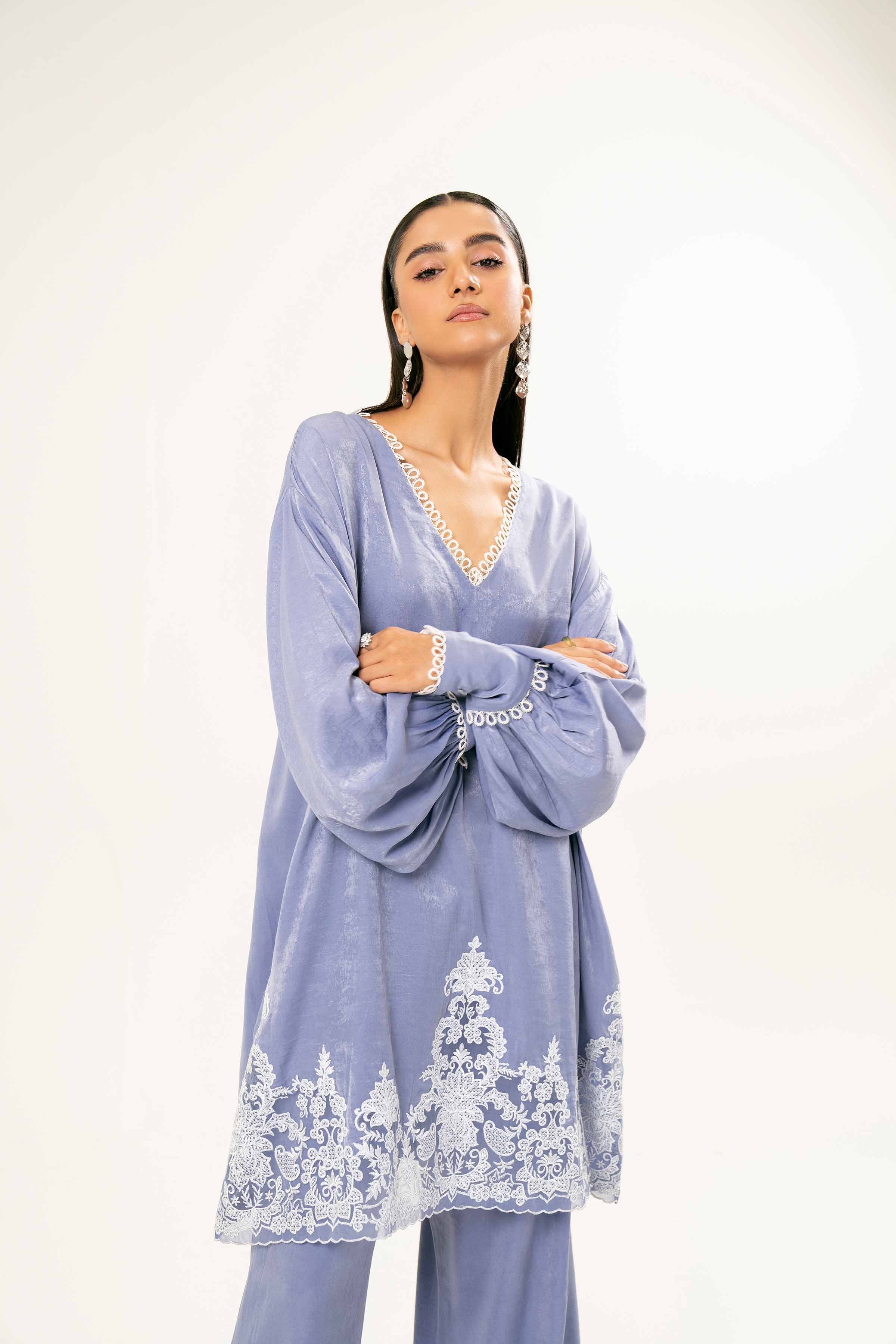 2 Piece - Embroidered Suit - FW24-88