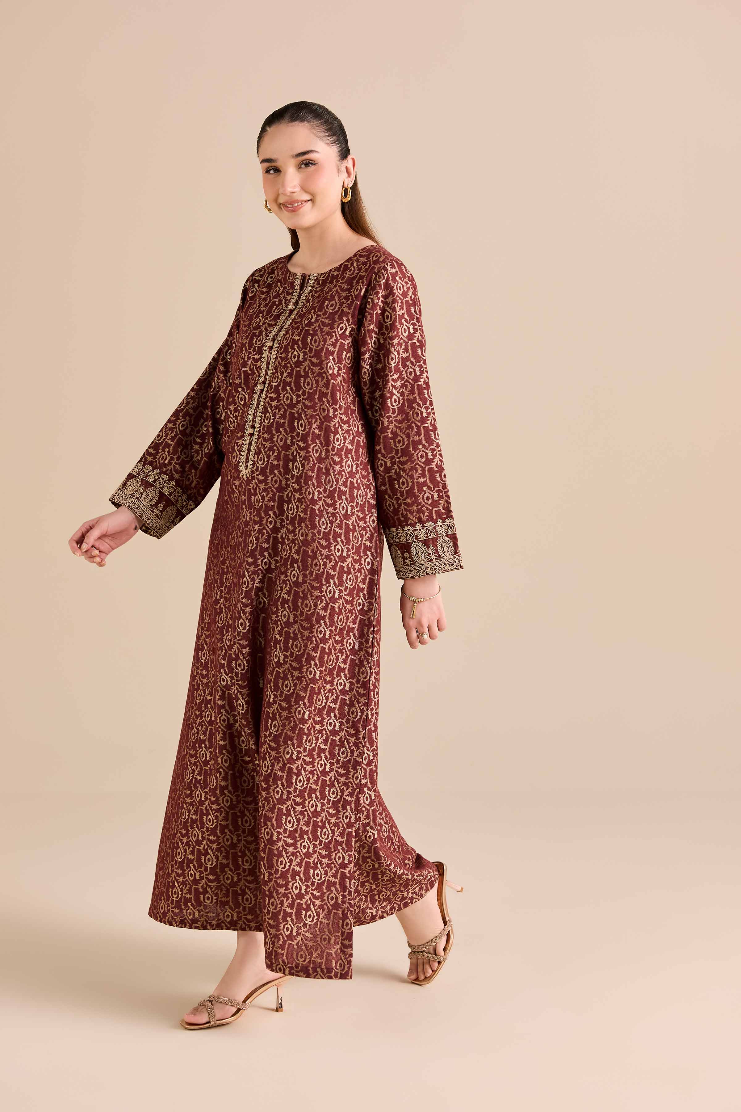 Embroidered Shirt - FW25-15 for Women - Pret Collection | Nishat | Shop Online