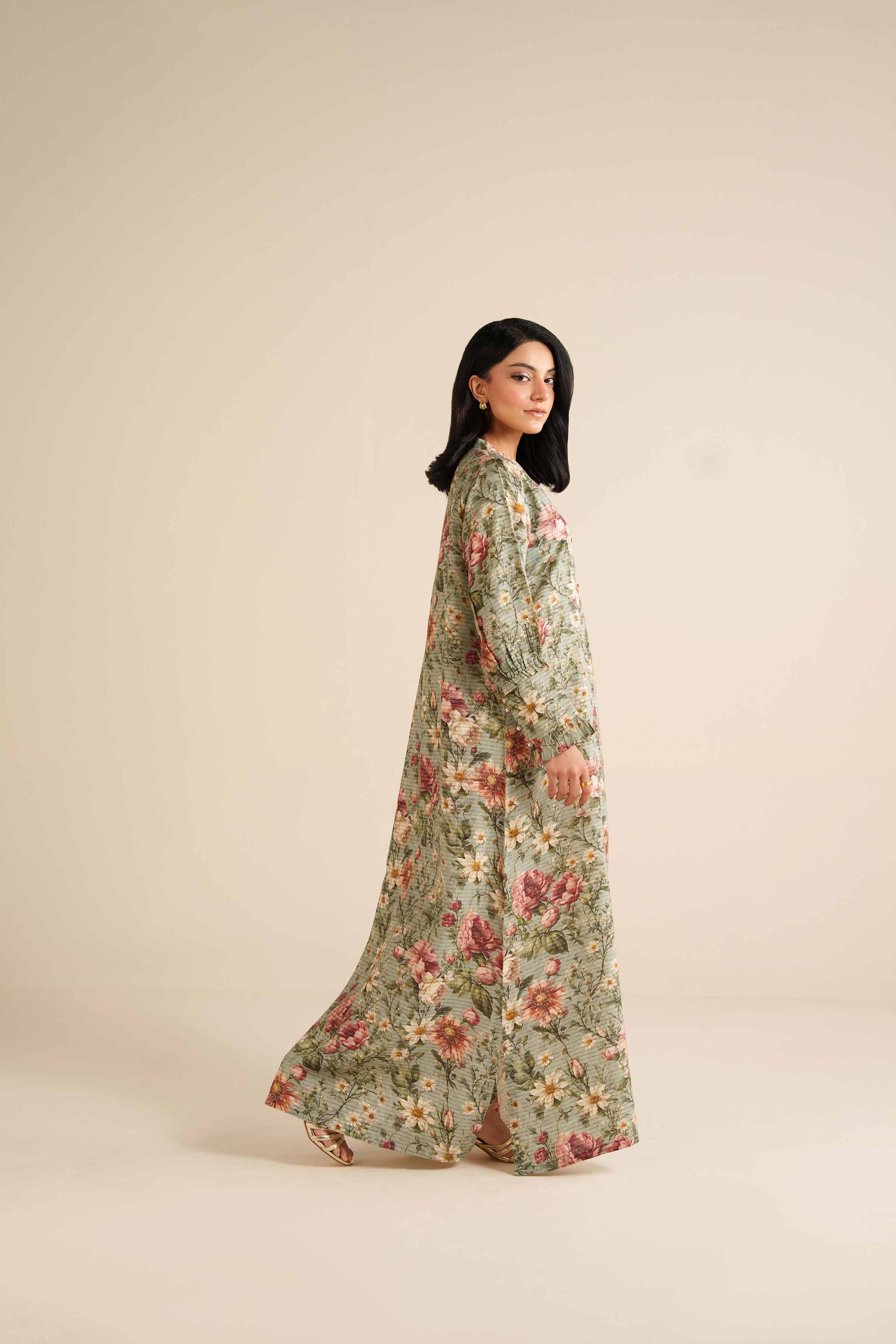 Printed Shirt - FW25-19 for Women - Pret Collection | Nishat | Shop Online