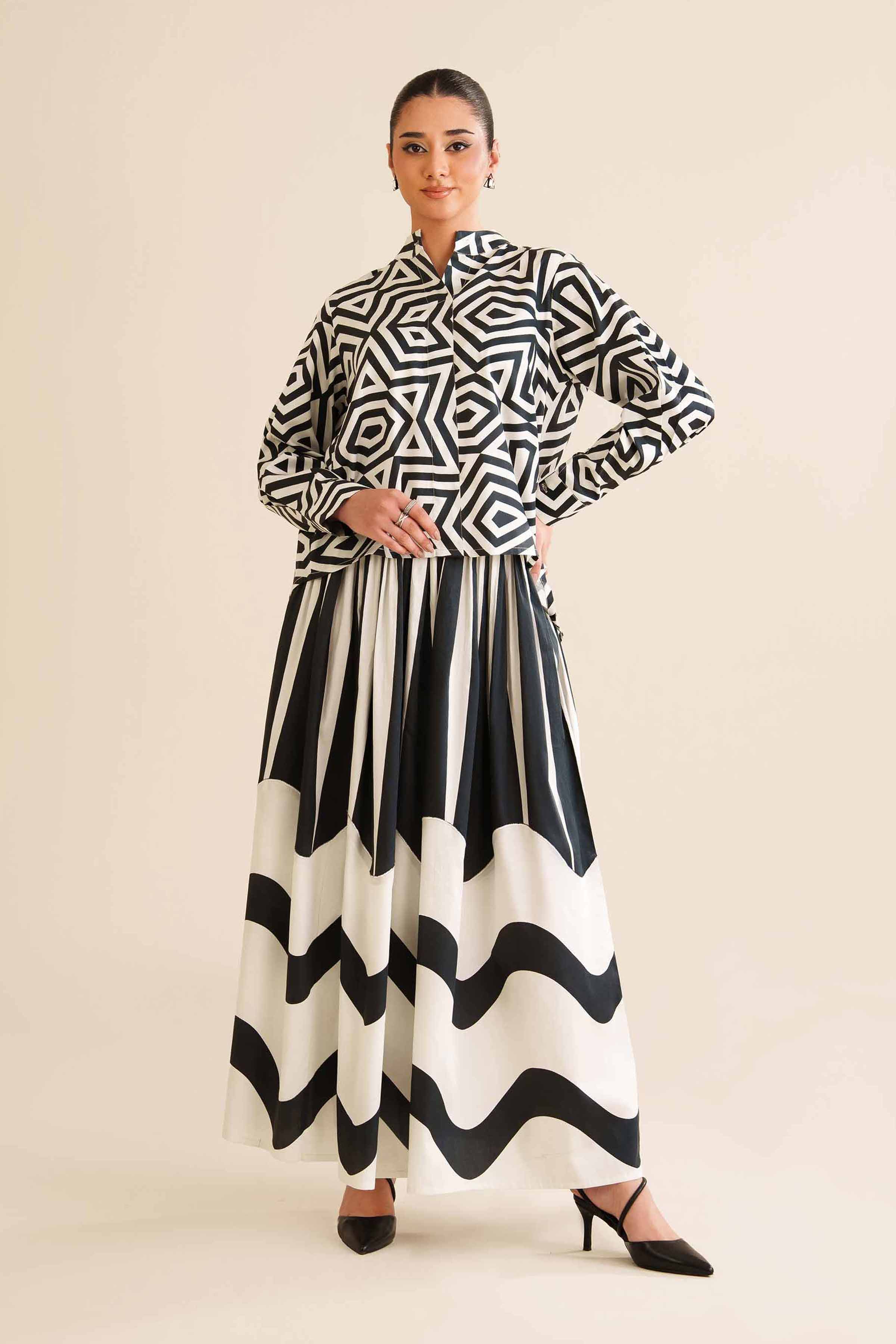2 Piece - Printed Suit - FW25-23