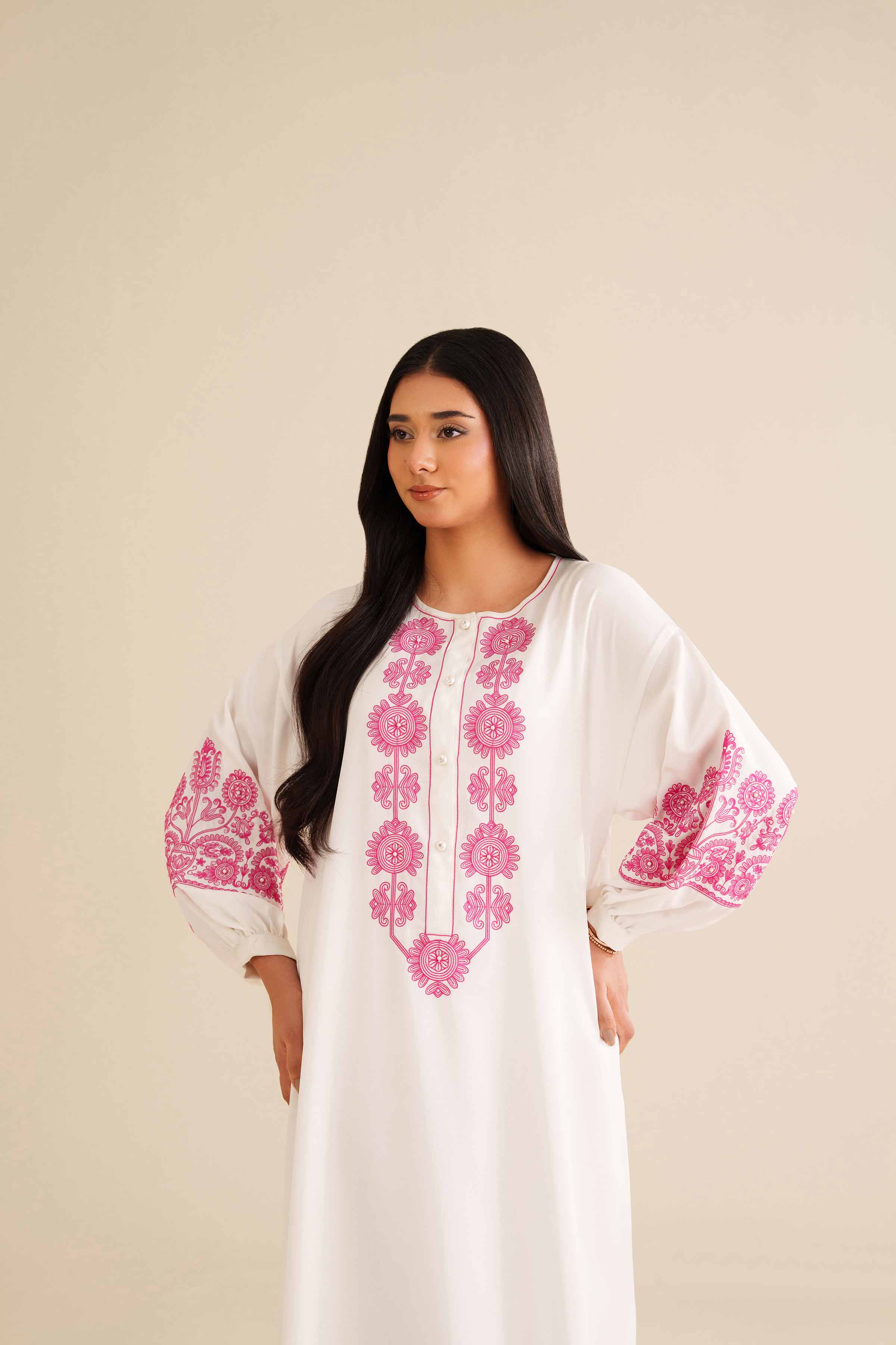 Embroidered Dress - FW25-33 for Women - Pret Collection | Nishat | Shop Online