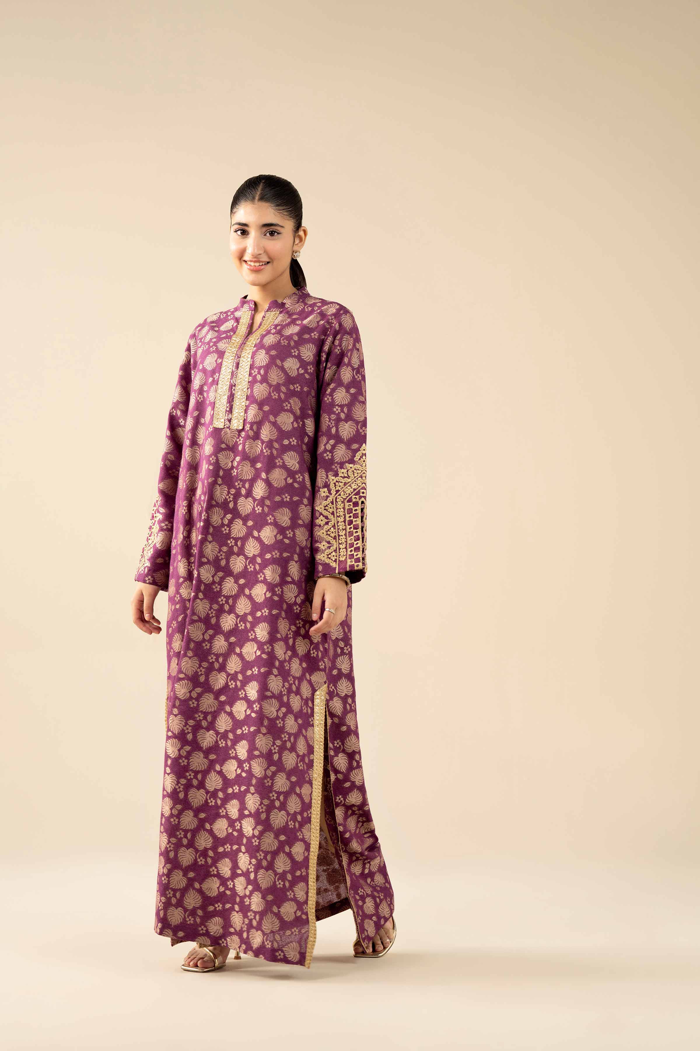 Embroidered Shirt - FW25-53 for Women - Pret Collection | Nishat | Shop Online