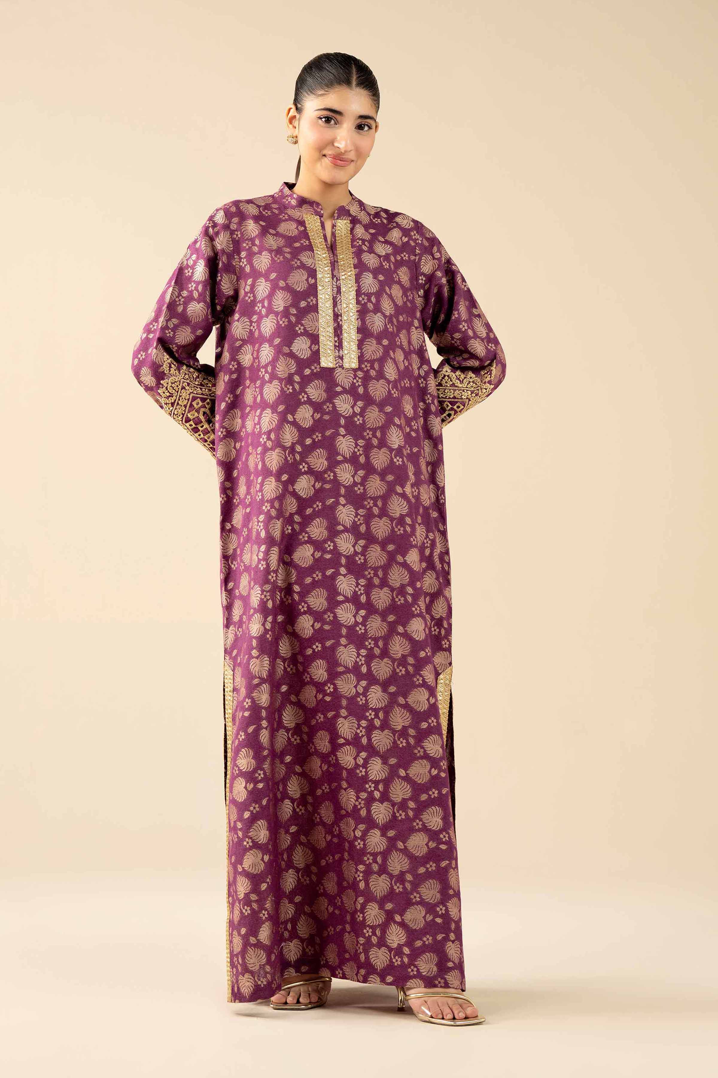 Embroidered Shirt - FW25-53 for Women - Pret Collection | Nishat | Shop Online