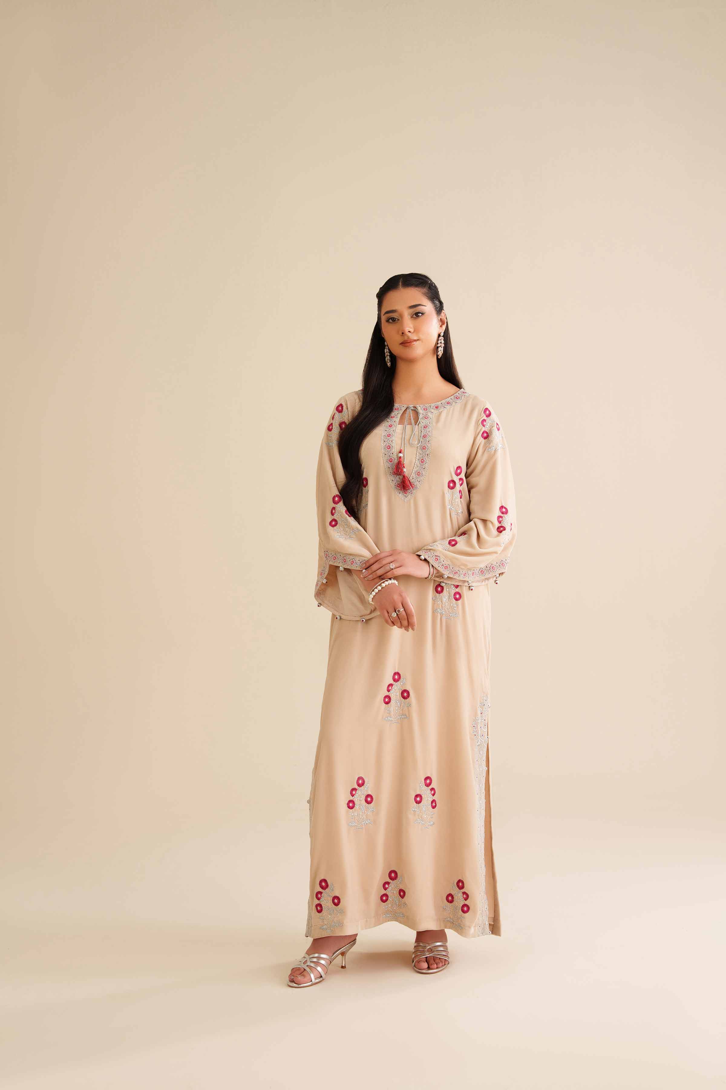 Embroidered Shirt - FW25-57 for Women - Pret Collection | Nishat | Shop Online