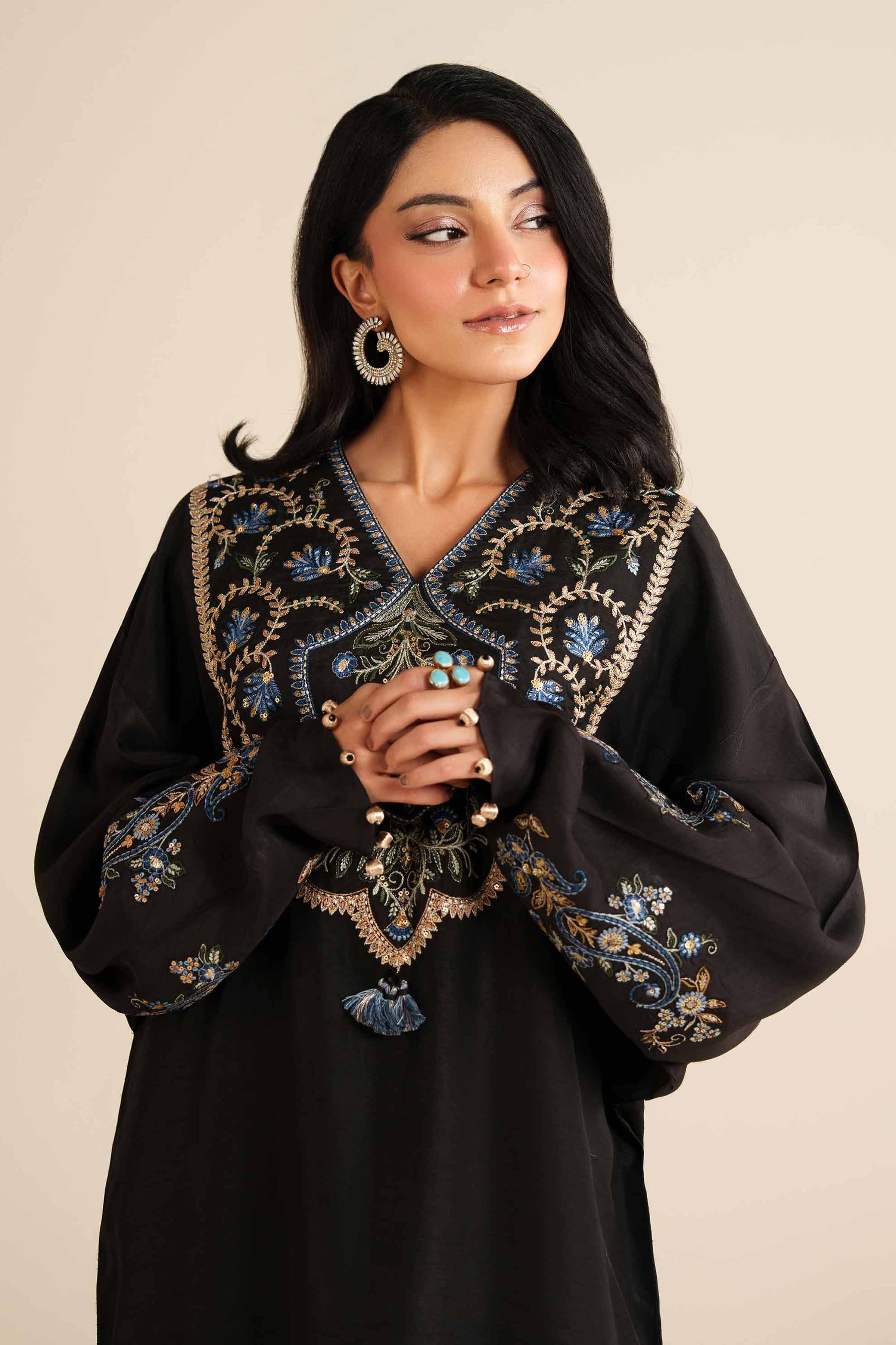 Embroidered Shirt - FW25-60 for Women - Pret Collection | Nishat | Shop Online