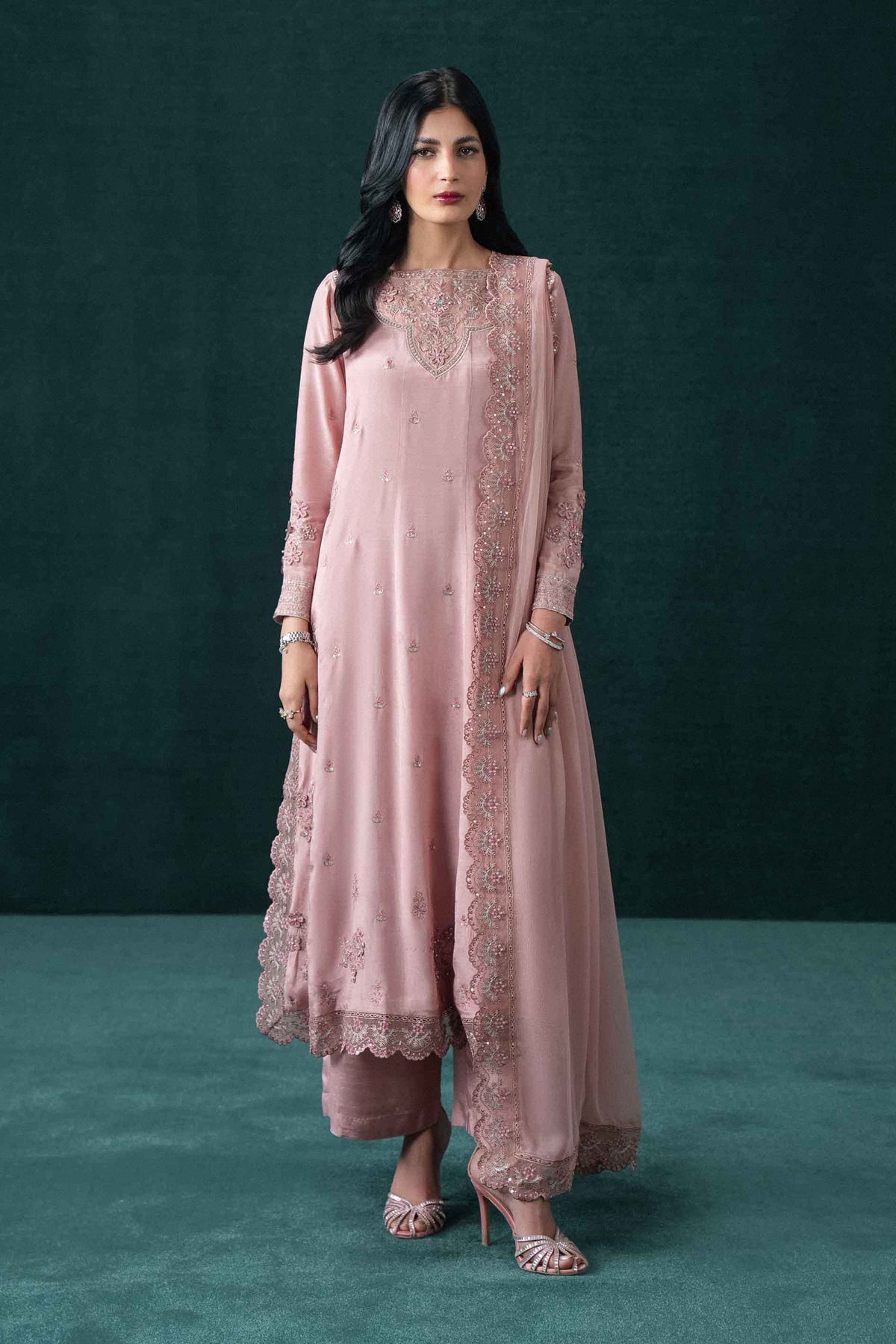 3 Piece - Embroidered Suit - KBS26-42 for Women - Boutique Collection | Nishat | Shop Online