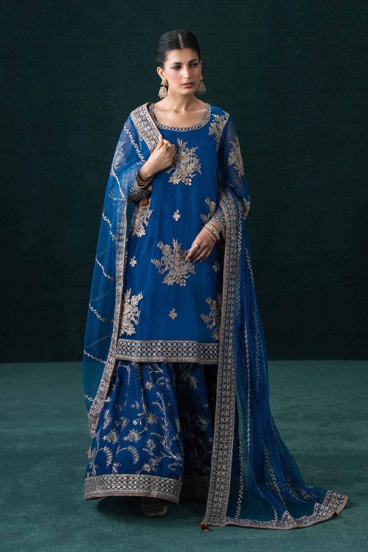 3 Piece - Embroidered Suit - KBS26-48 for Women - Boutique Collection | Nishat | Shop Online