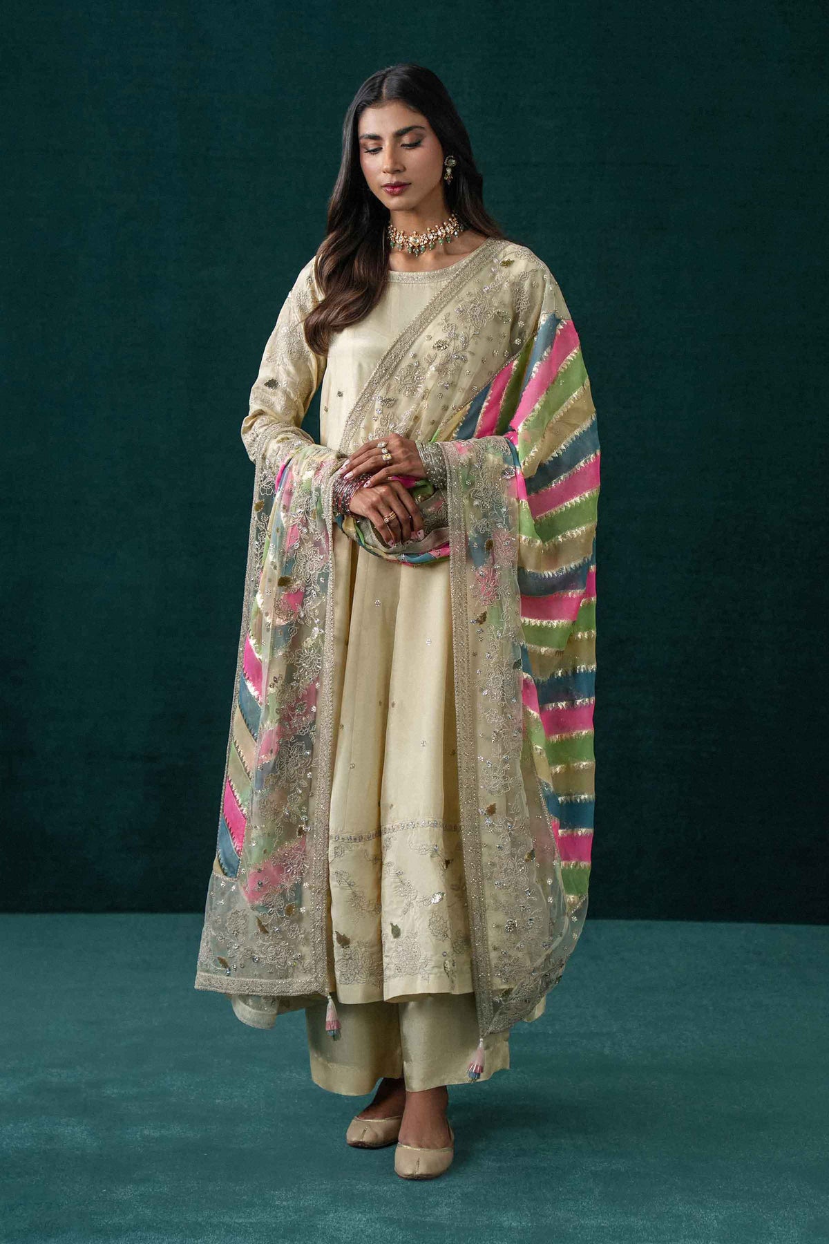 3 Piece - Embroidered Suit - KBS26-59 for Women - Boutique Collection | Nishat | Shop Online