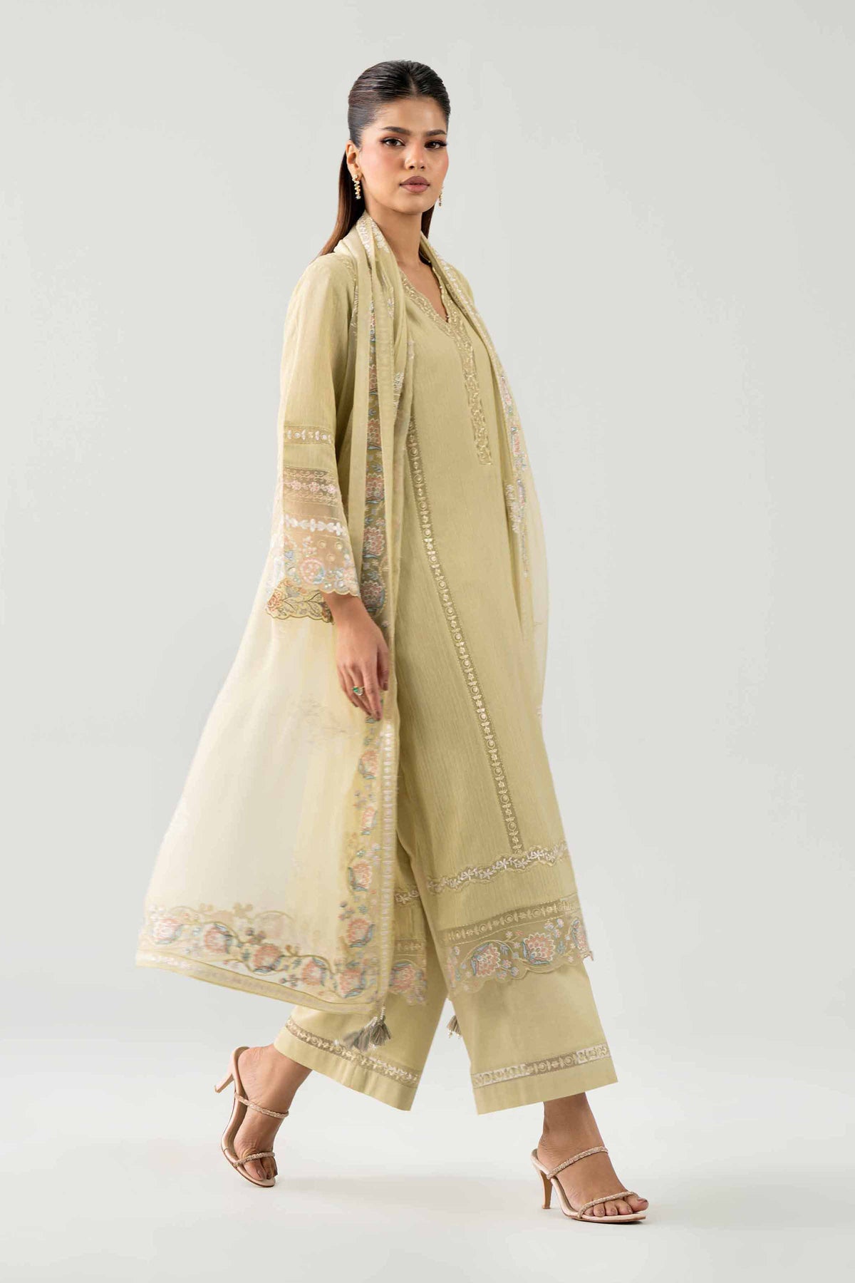 3 Piece - Embroidered Suit - KBS26-62 for Women - Boutique Collection | Nishat | Shop Online
