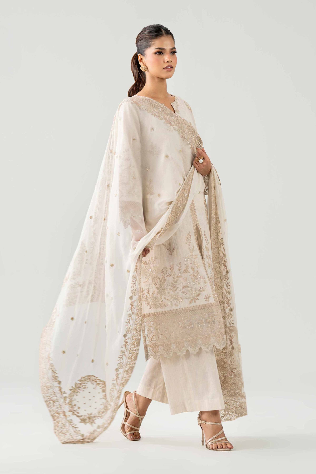3 Piece - Printed Embroidered Suit - KBS26-82 for Women - Boutique Collection | Nishat | Shop Online