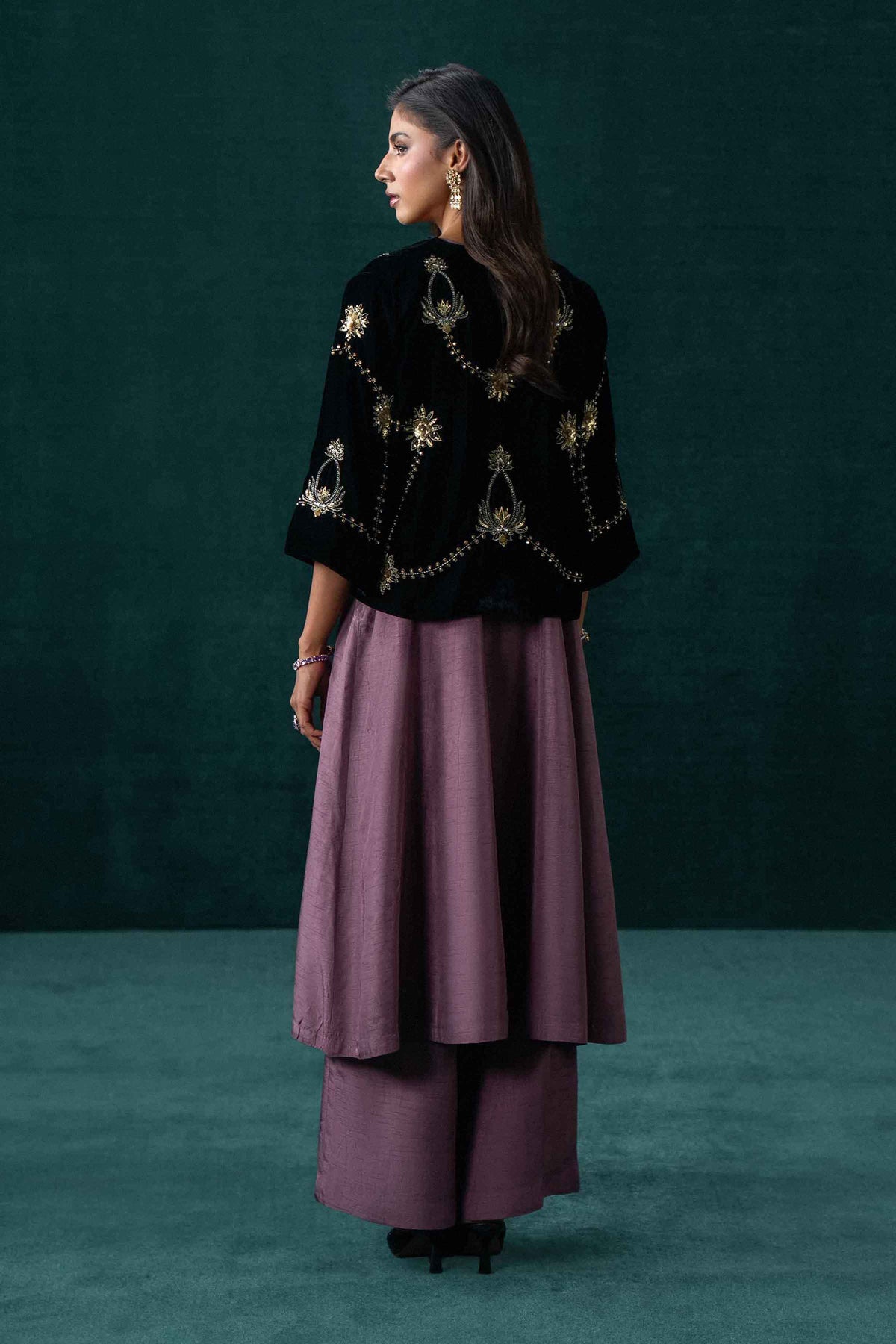 3 Piece - Embroidered Suit - KBW25-42