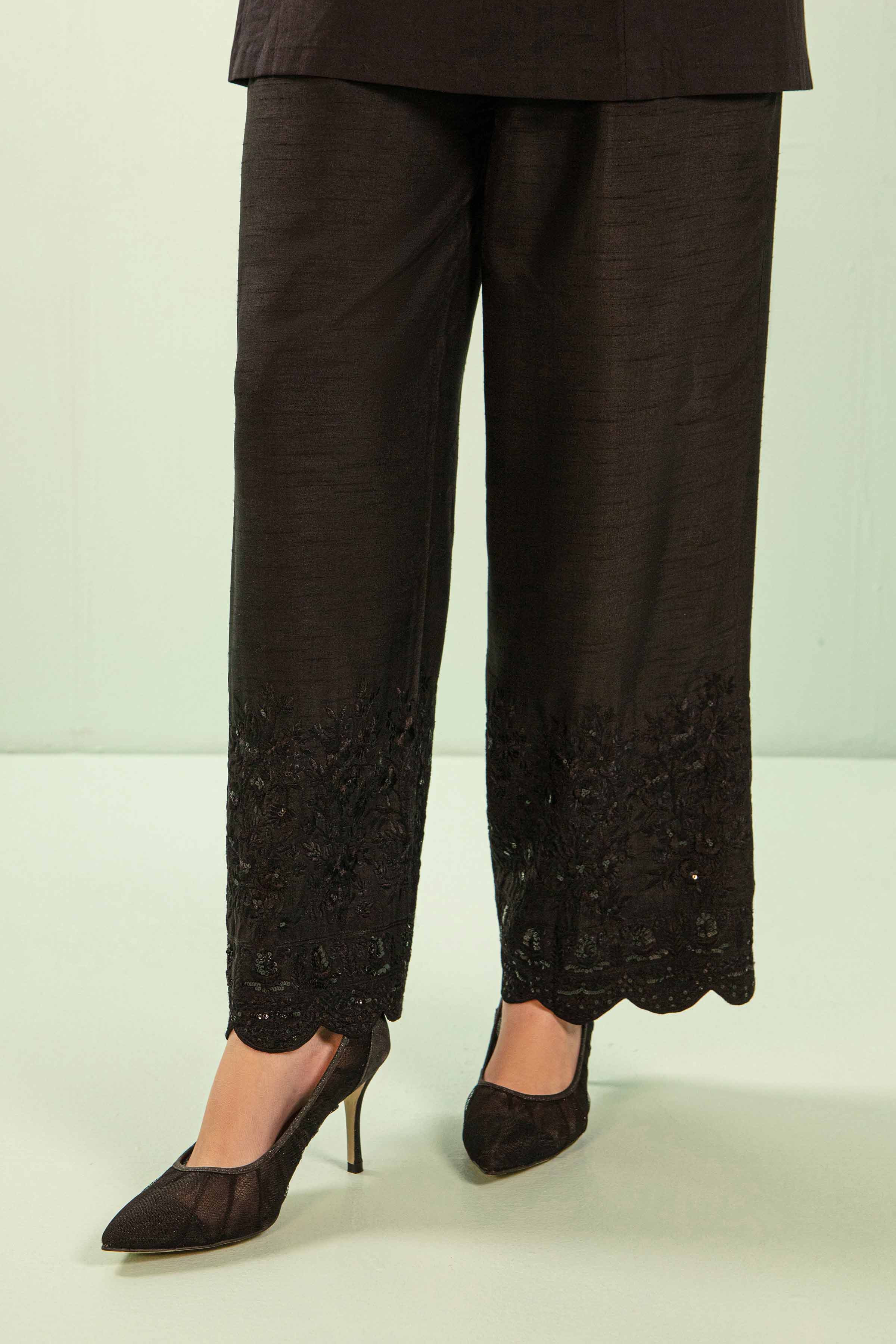 Embroidered Trousers - KFE23-06